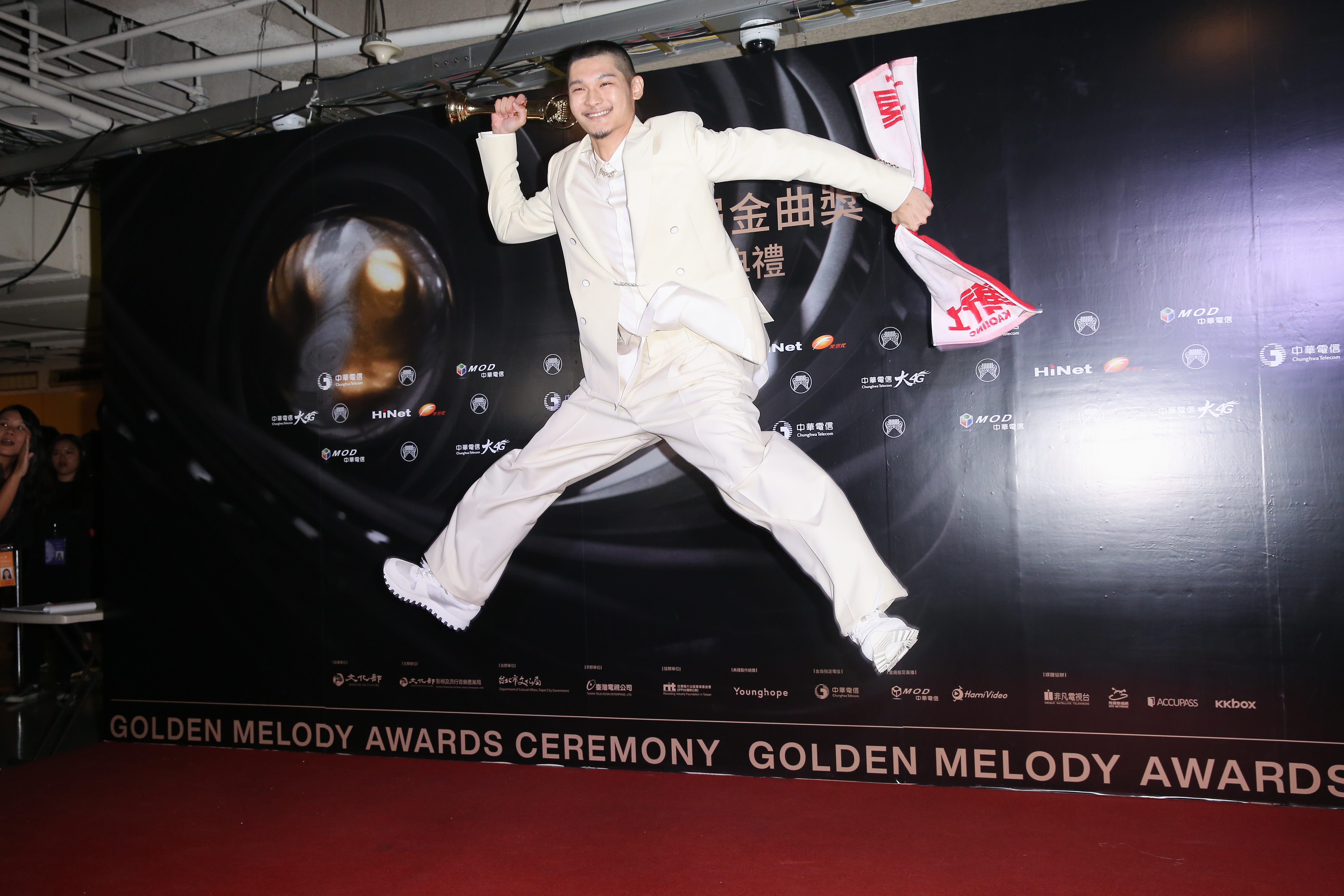 Leo王是本屆金曲獎新科歌王。