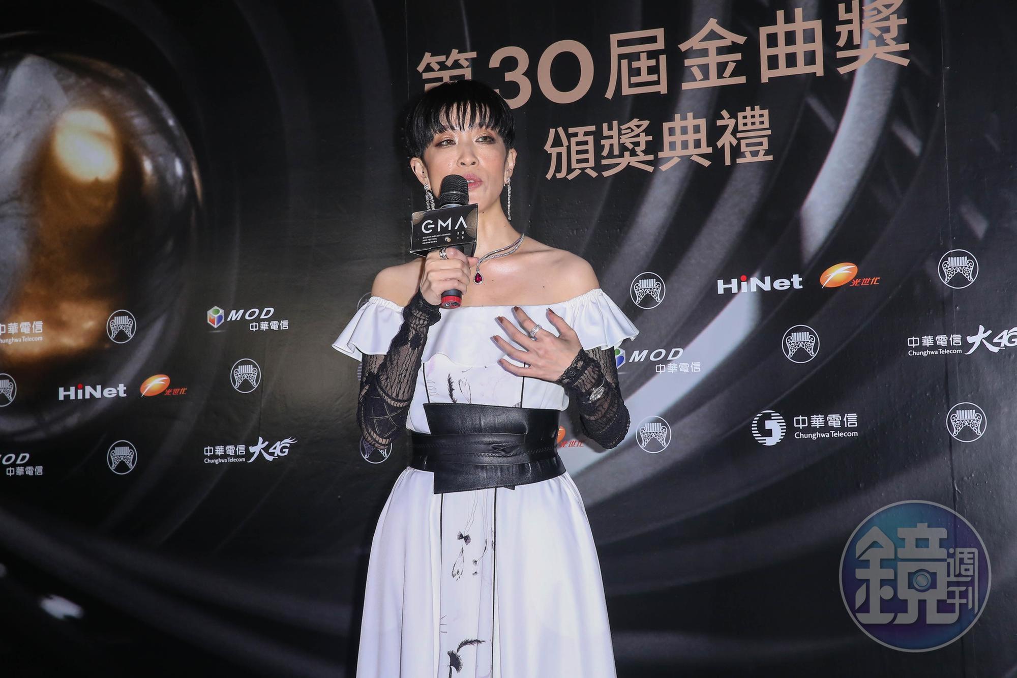 陳珊妮是評審團主席，也選了許多爆冷得獎人。