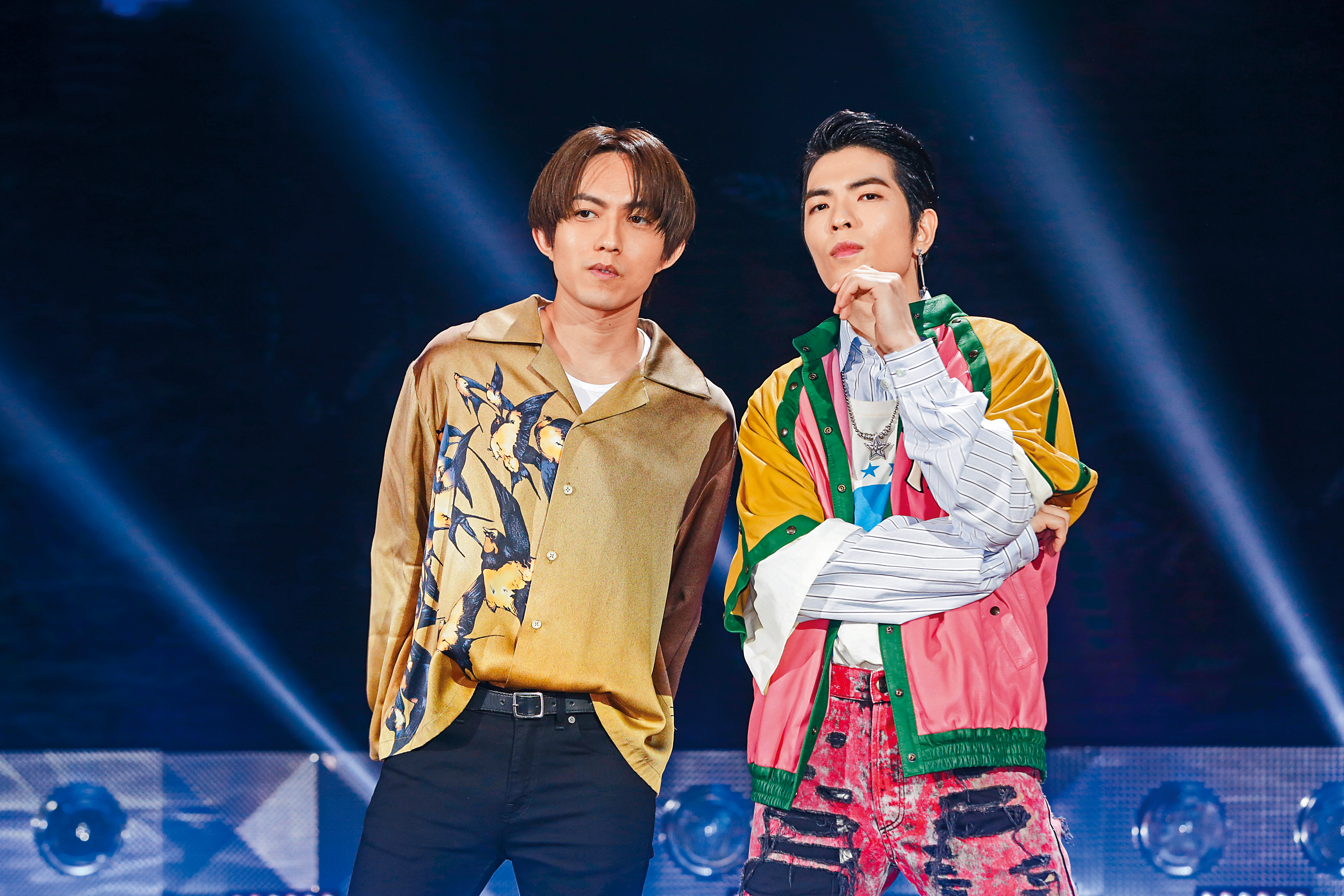 蕭敬騰（右）、林宥嘉（左）合體主持選秀節目《聲林之王》，帶起不少人對《超級星光大道》的回憶。