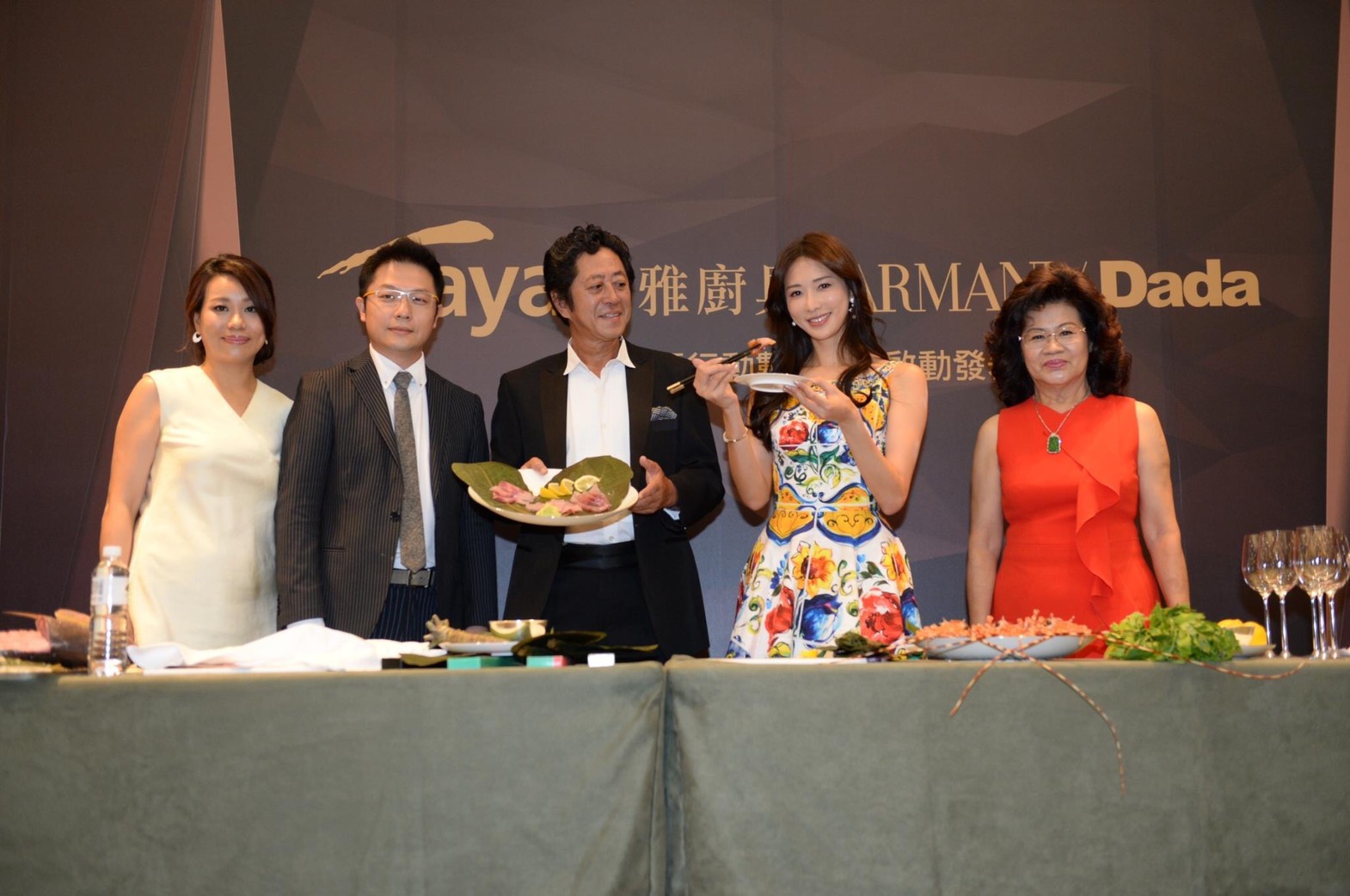 林志玲連續多年為大雅廚具代言，閃婚後第一件事就是親自挑選嫁妝。（大雅廚具）