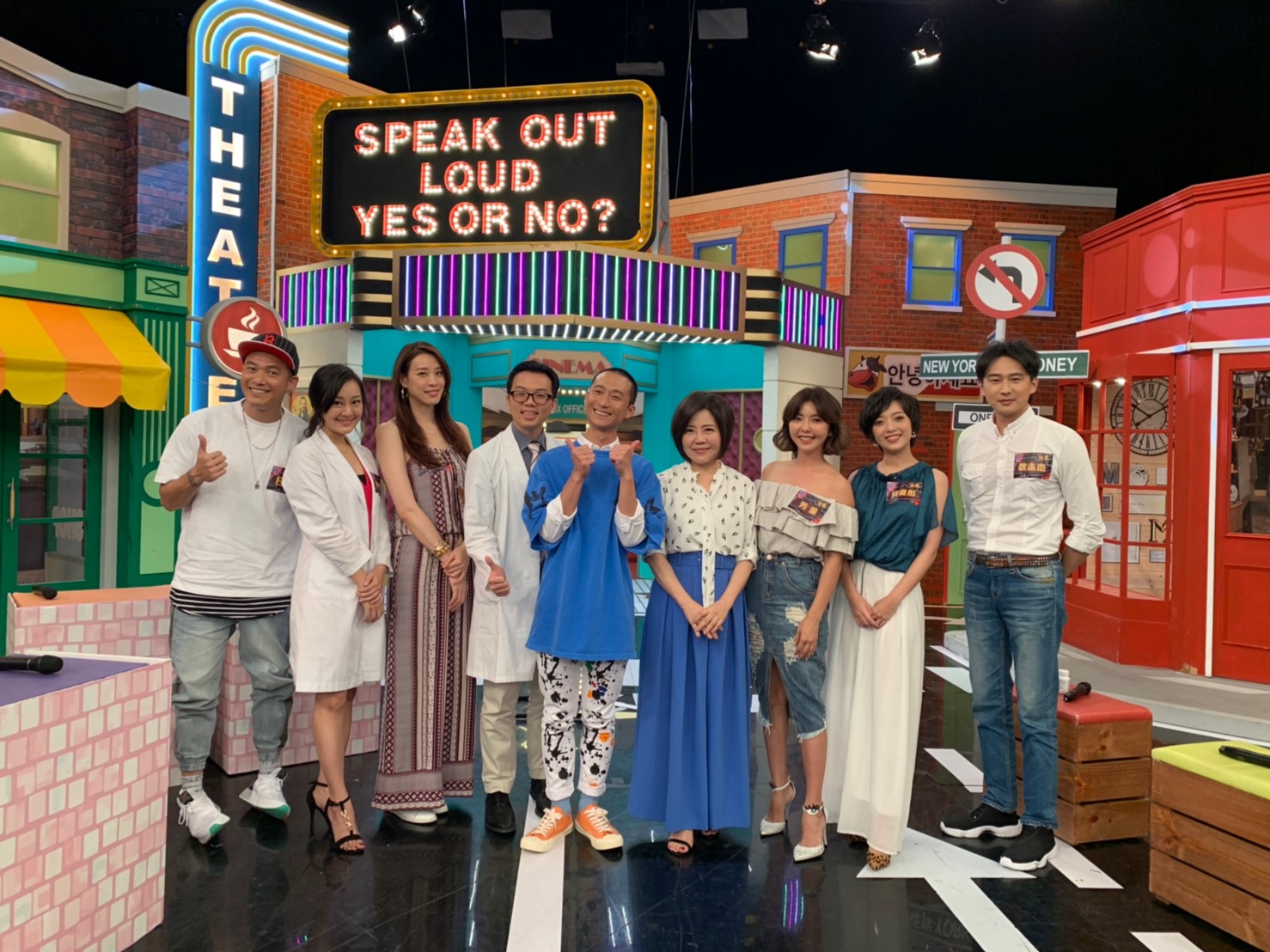 衛視中文台《請問你是哪裡人》日前邀請狄志杰、貝童彤、芳瑜、倪雅倫、BEN一起上節目聊新手爸媽必經驚慌路話題。（衛視提供）