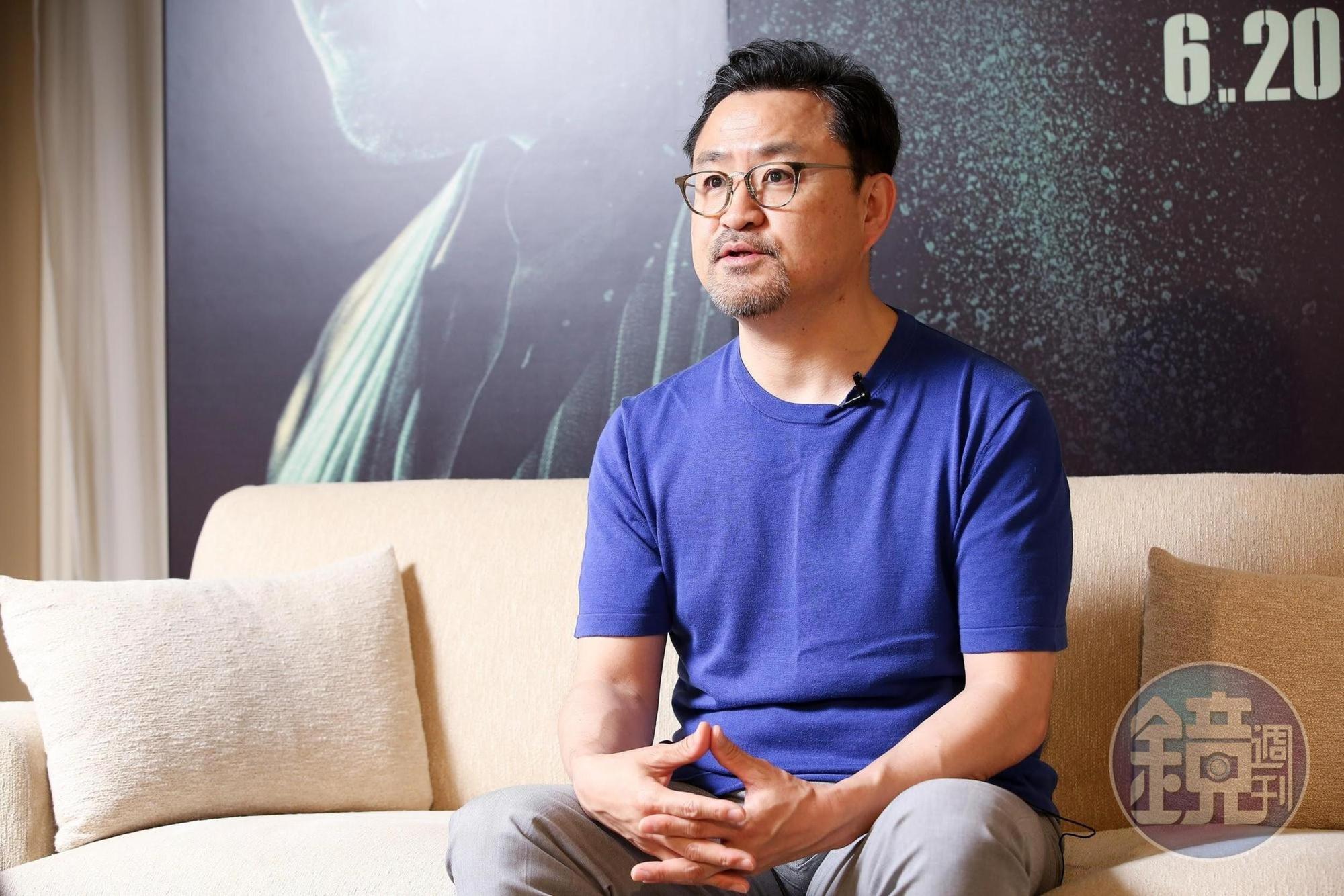 導演李元太與馬東石的交情源於10年前,透露他私下為維持身材滴酒不沾。