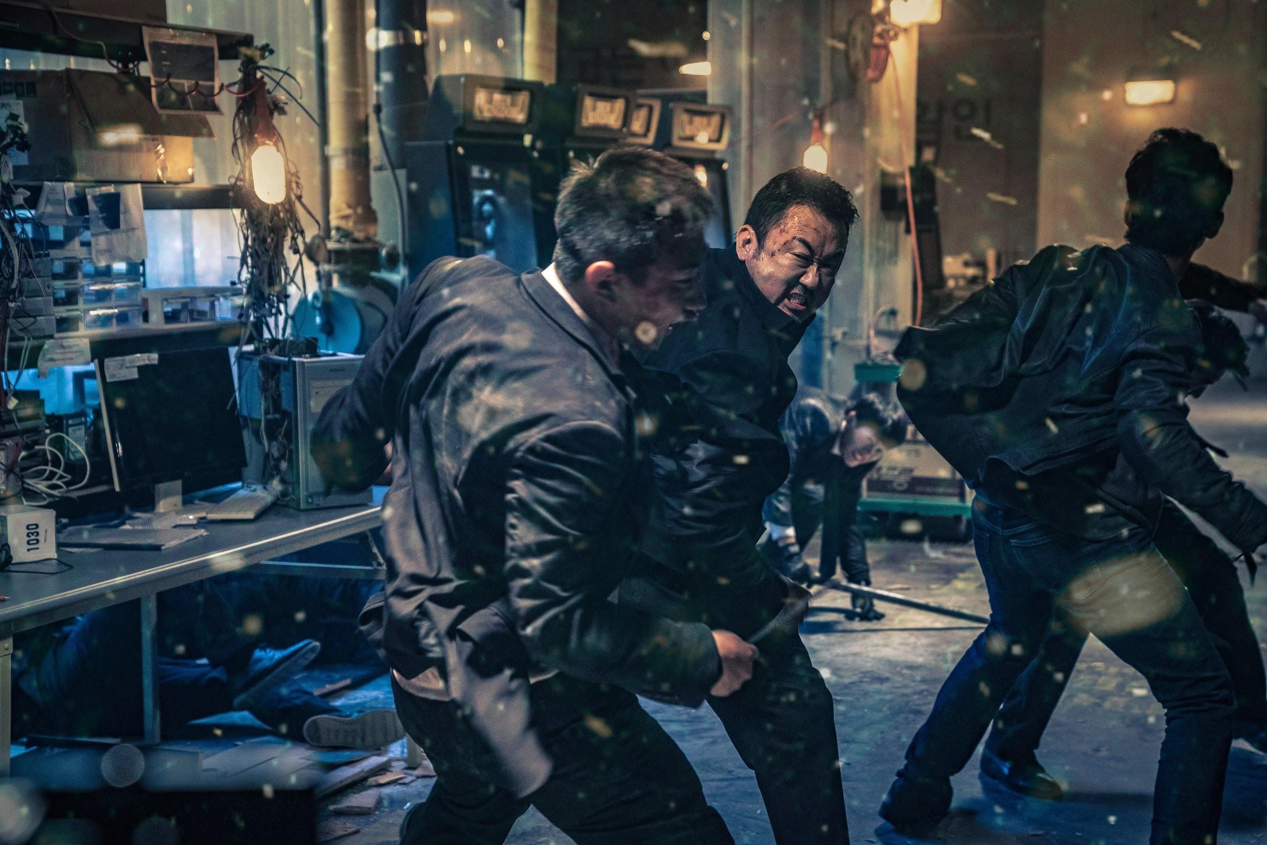 馬東石在《極惡對決》大展拳拳到肉的動作戲，情節緊湊令人血脈賁張。 （威視提供）