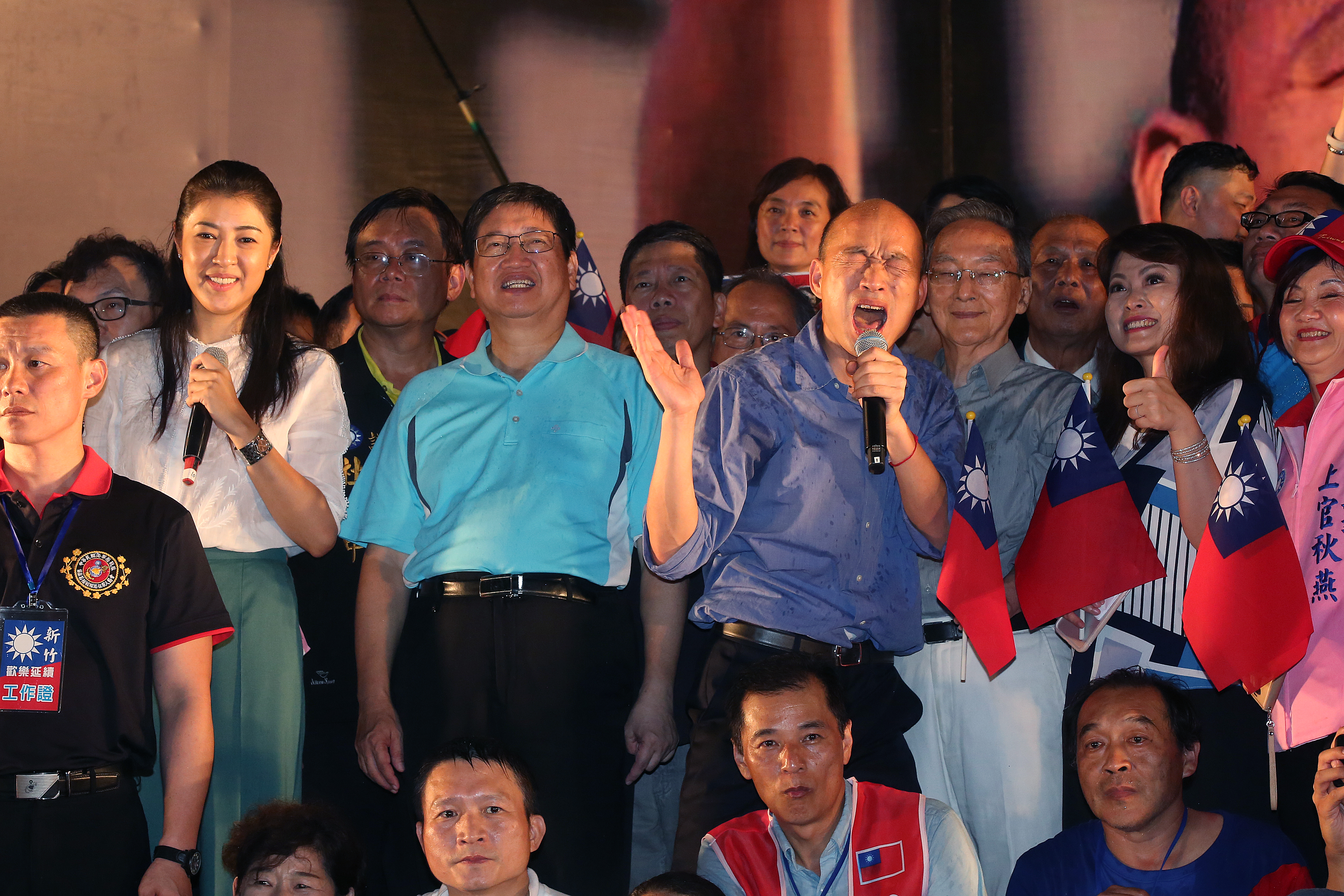 韓國瑜赴新竹造勢狠批中央對登革熱防疫一國兩制，對高雄漠不關心，去年對越南印尼的疫情就出錢出人力，此番言論讓衛福部無奈澄清。