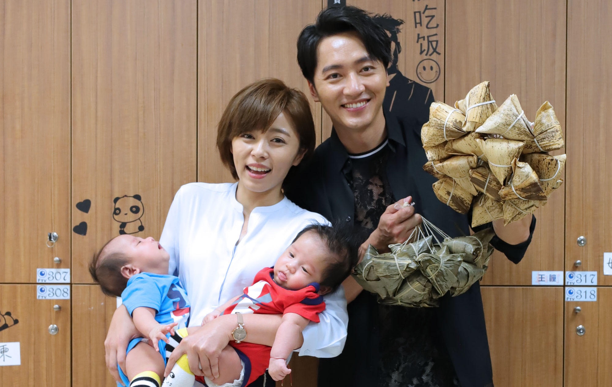 老婆剛為他生了雙胞胎，男星馬俊麟驚傳外遇王瞳。（民視提供）