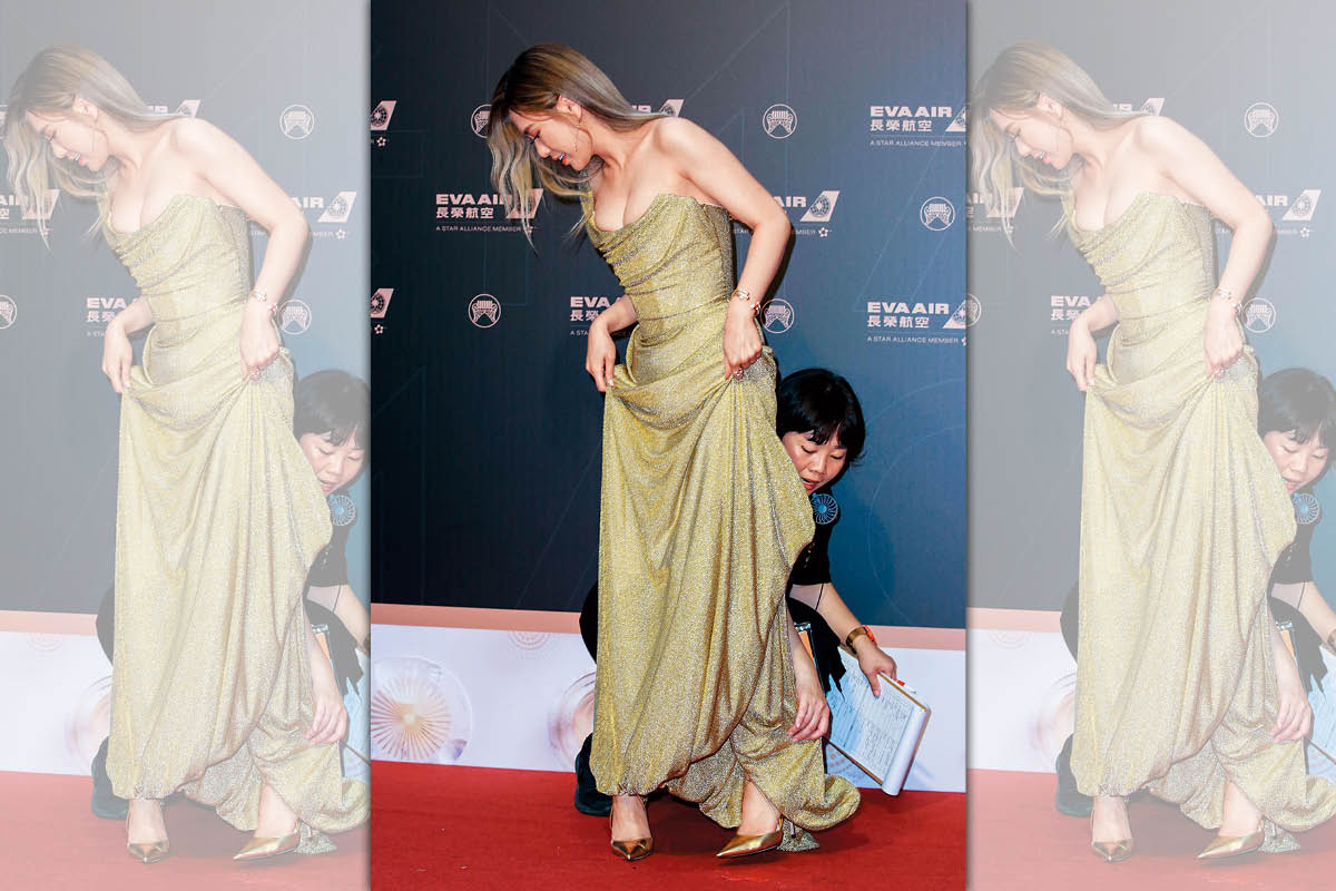 孫盛希一直被質疑有露乳暈的嫌疑,不過她強調保護措施良好。