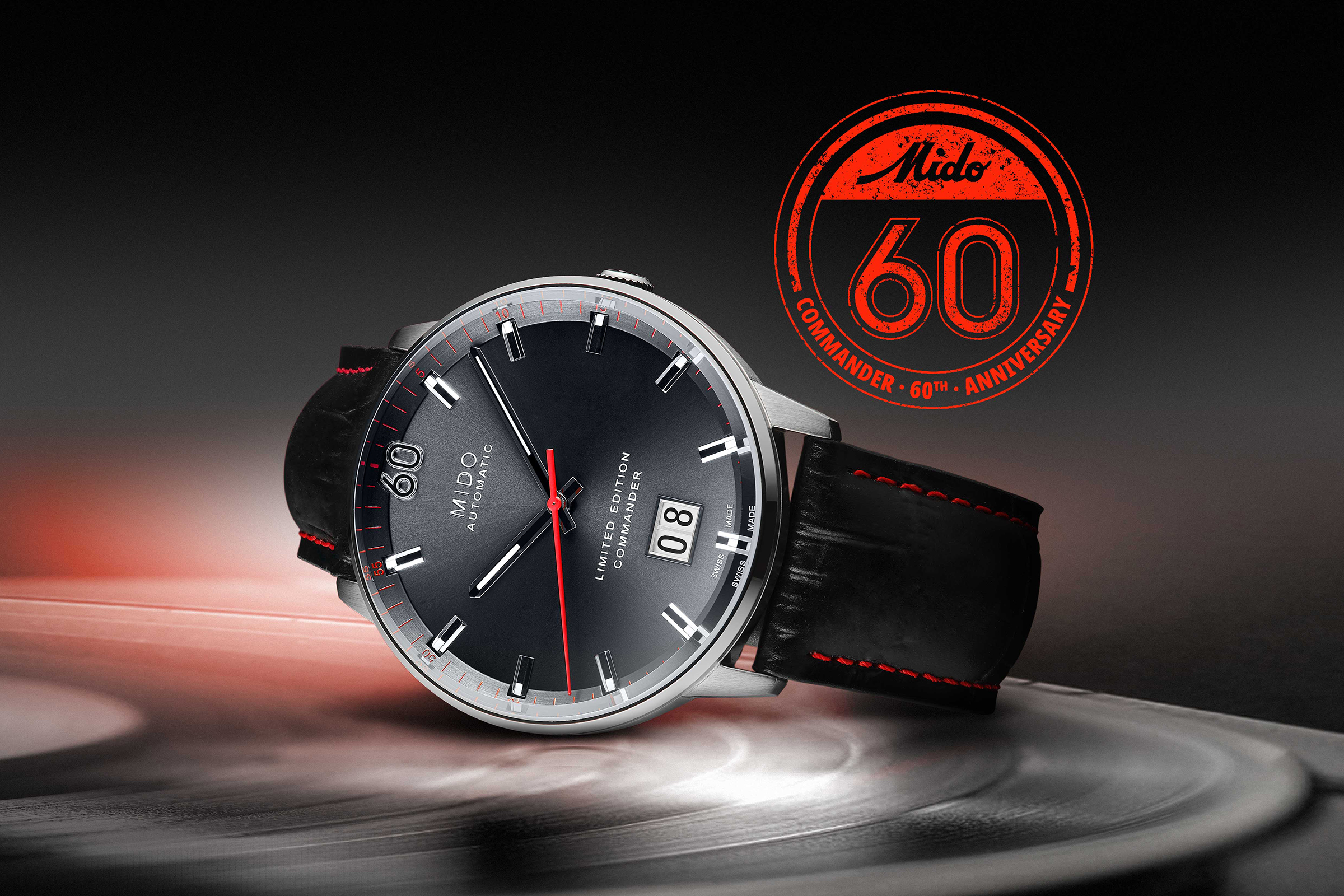 【新錶快訊】歡慶誕生一甲子！美度Commander大日期腕錶60週年限量版