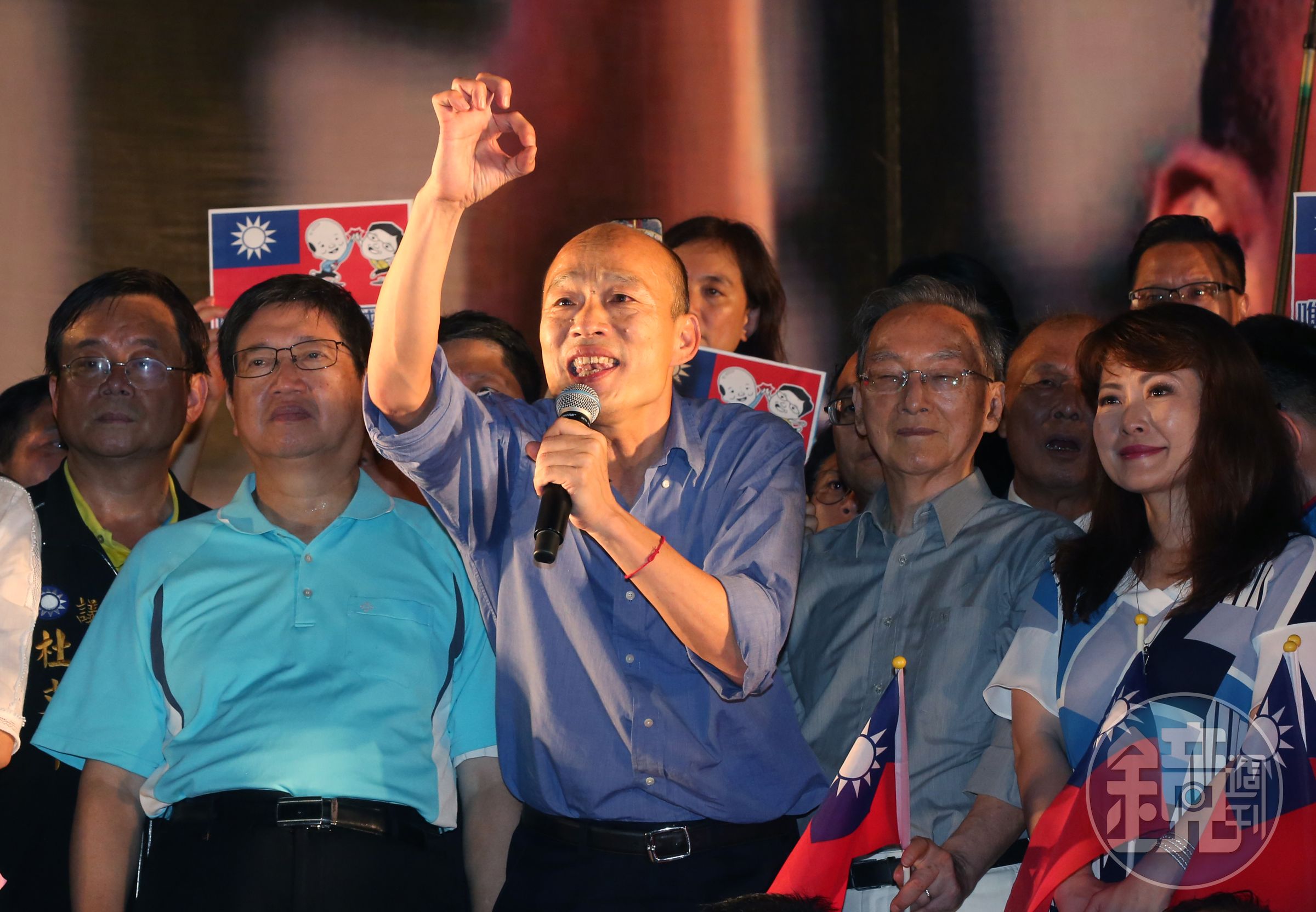 因為韓國瑜參選總統、罷韓效應，已讓高雄綠營立委選情驟變。
