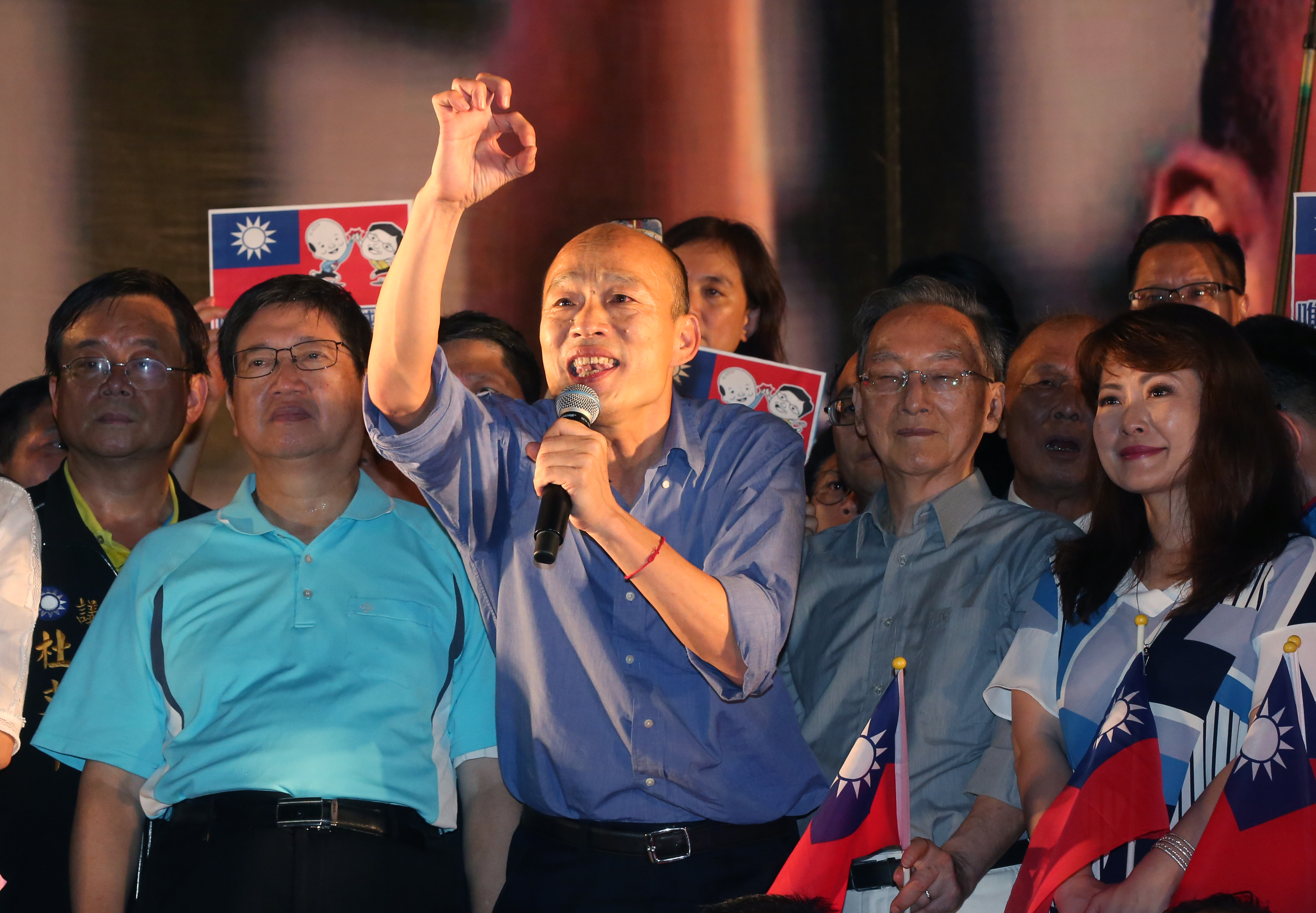 因為韓國瑜參選總統、罷韓效應，已讓高雄綠營立委選情驟變。