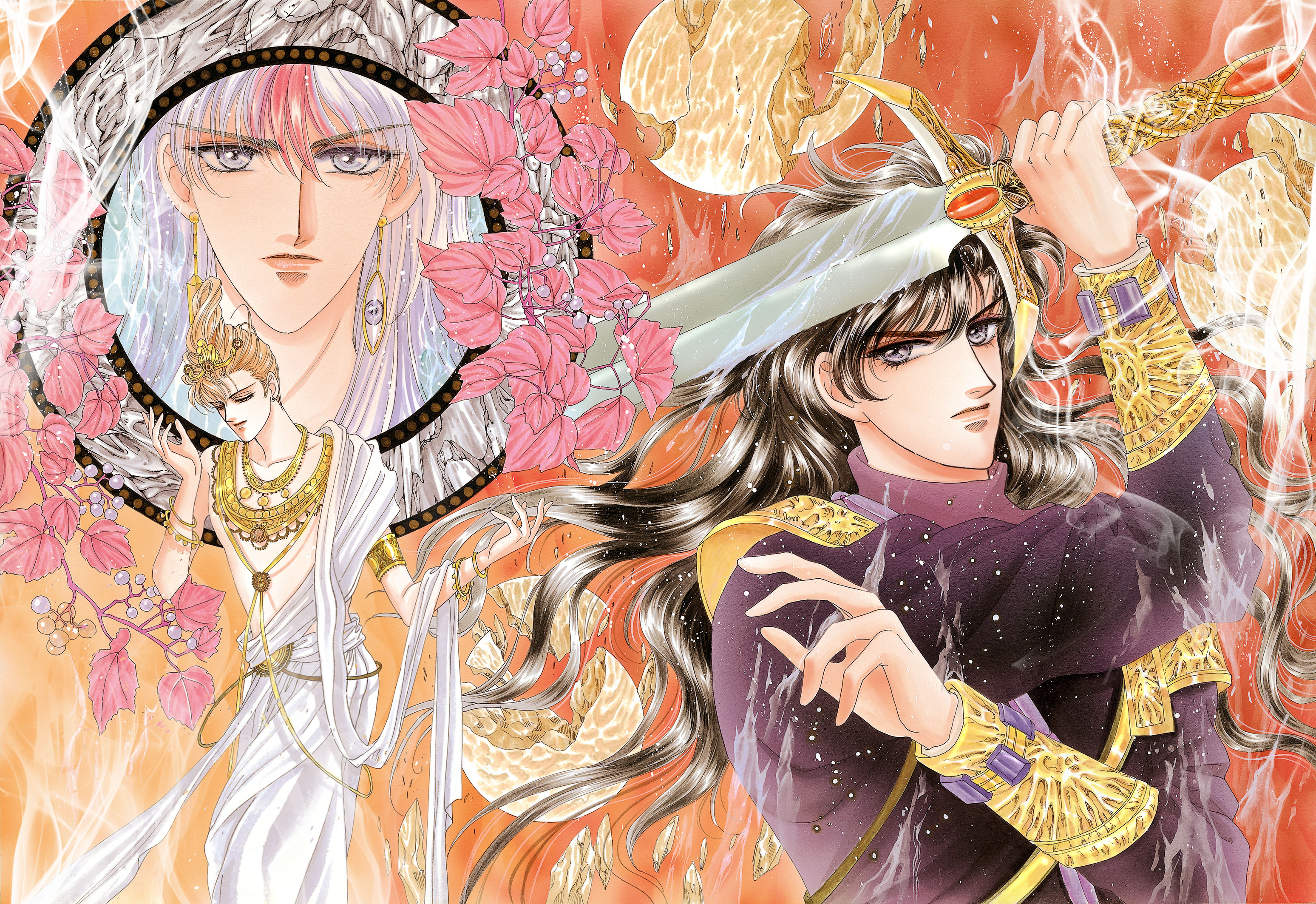 《梵天變》以南梁為歷史背景,並轉化佛教經典角色,例如「提婆達多」 在佛教經典中形象負面,然而高永將他塑造成捨身保護「阿難陀」的角色。佛道與人性的拉鋸,是環繞《梵天變》的一大主題。(高永提供)