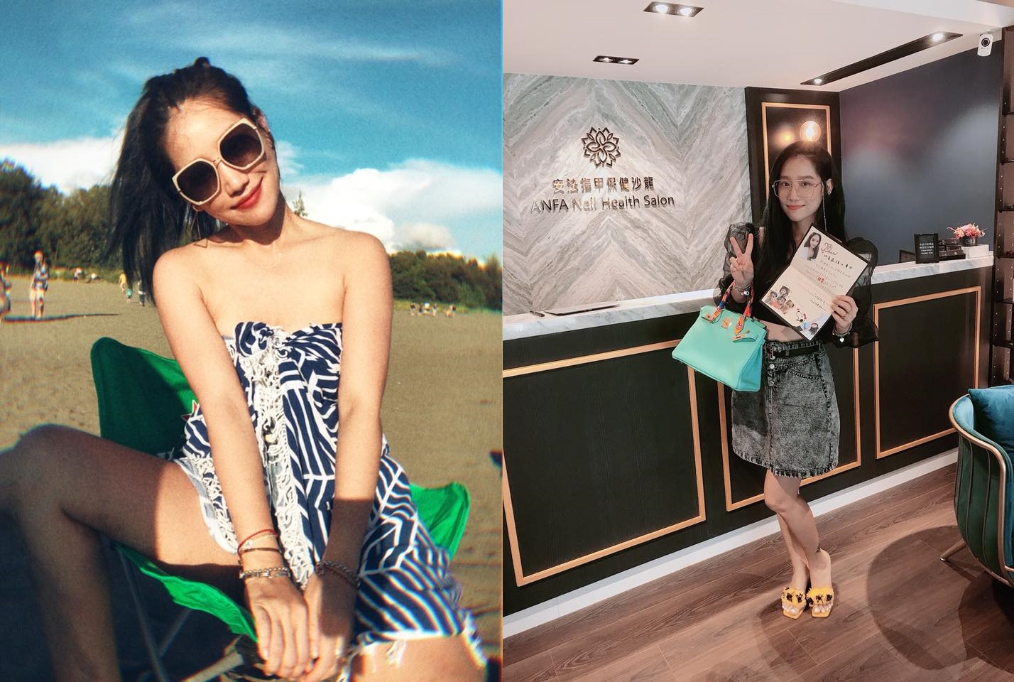 雖然擔任名嘴時鬧過風波，楊皓如如今是網紅媽媽，也對閨密謝忻發出諫言。（翻攝楊皓如臉書）