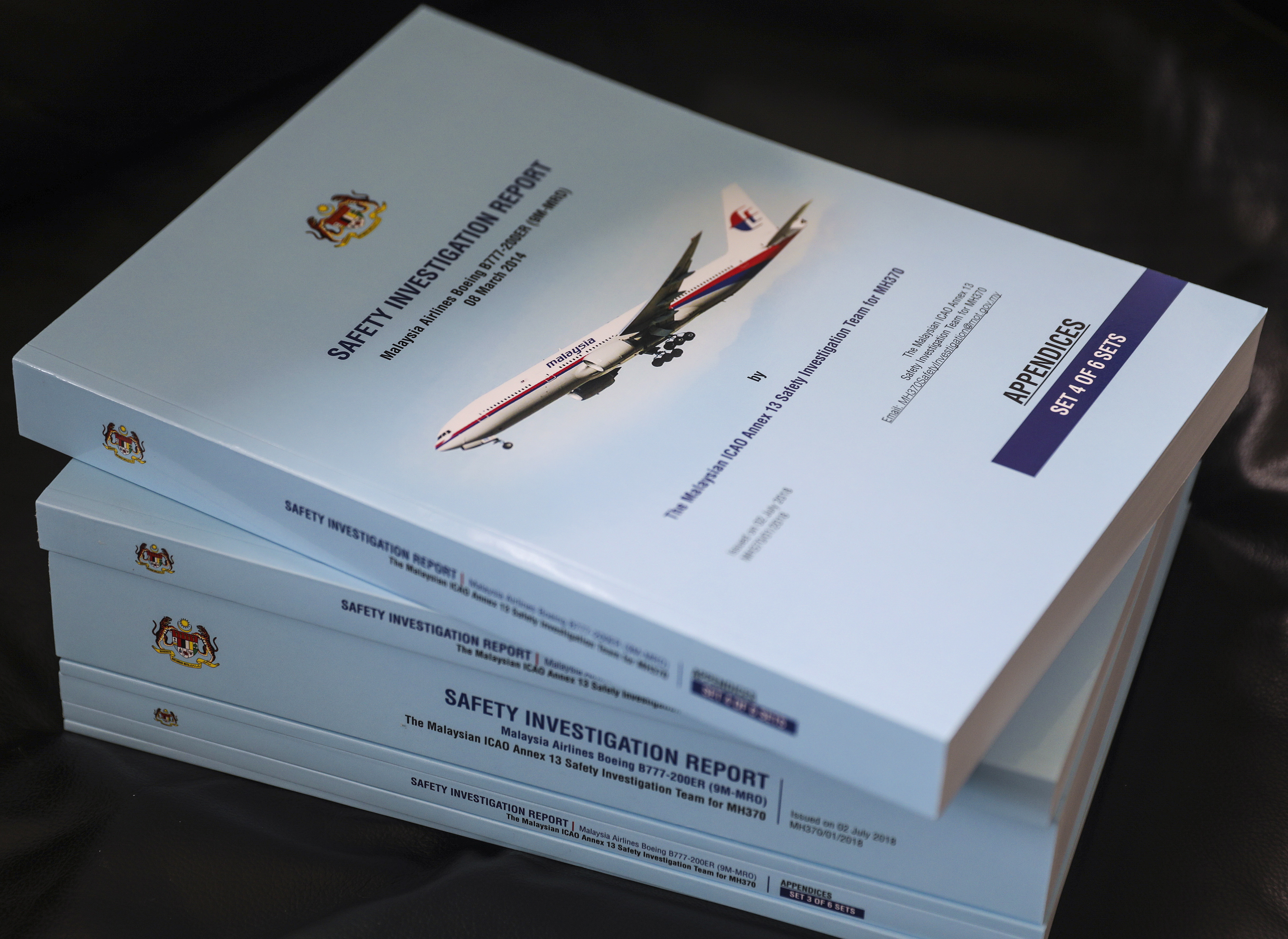 2018年7月30日，馬來西亞公佈了馬航MH370客機的安全調查報告。（東方IC）