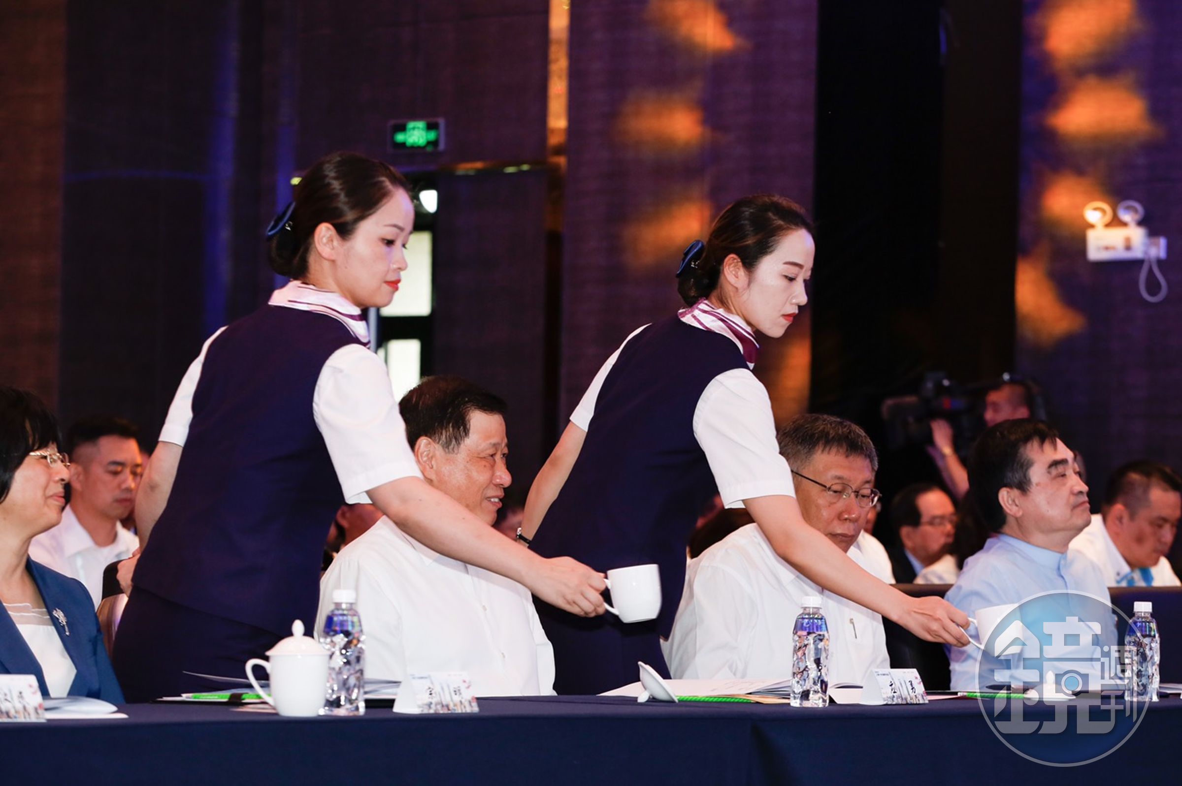 台北市長柯文哲赴上海參加「台北上海雙城論壇」。
