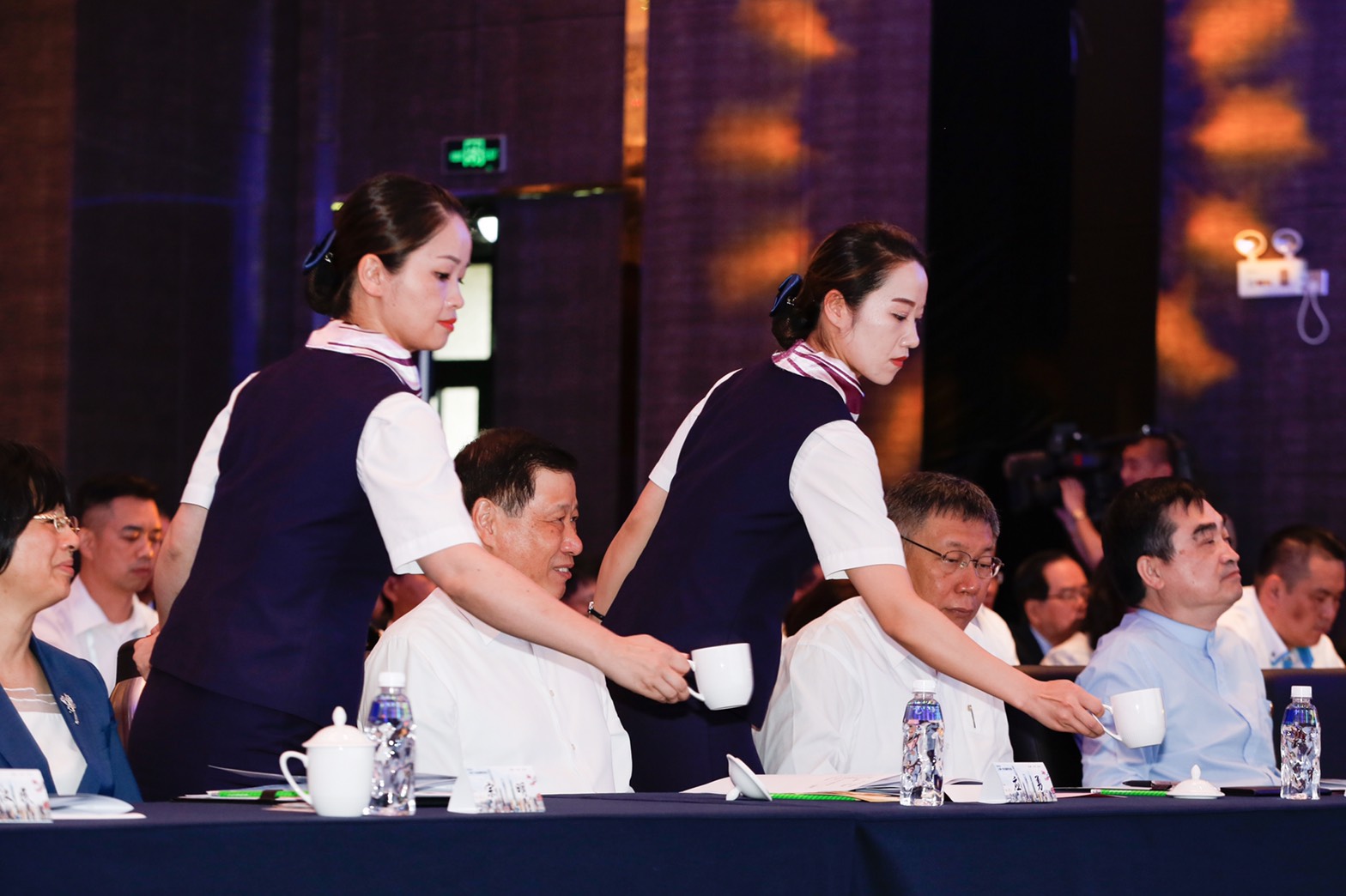 台北市長柯文哲赴上海參加「台北上海雙城論壇」。