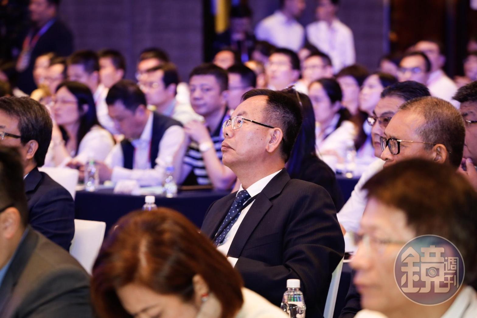 身兼高市府兩岸小組委員的廈門台商協會會長吳家瑩也現身雙城論壇會場。