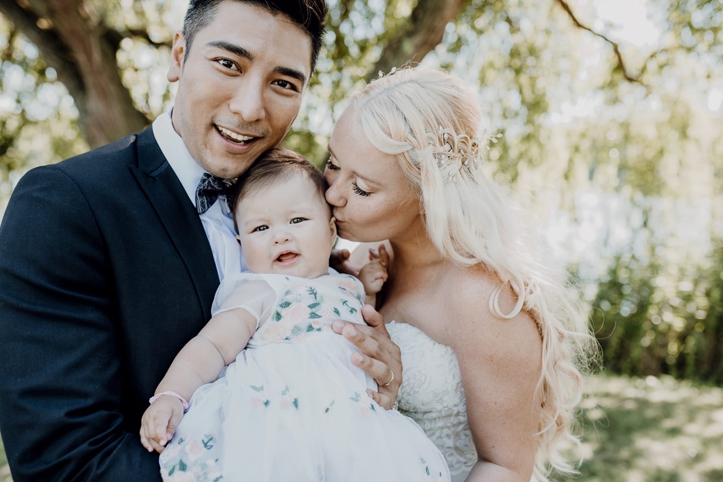 羅平才剛宣布閃婚，就被發現有小孩。（翻攝自Madlen臉書）