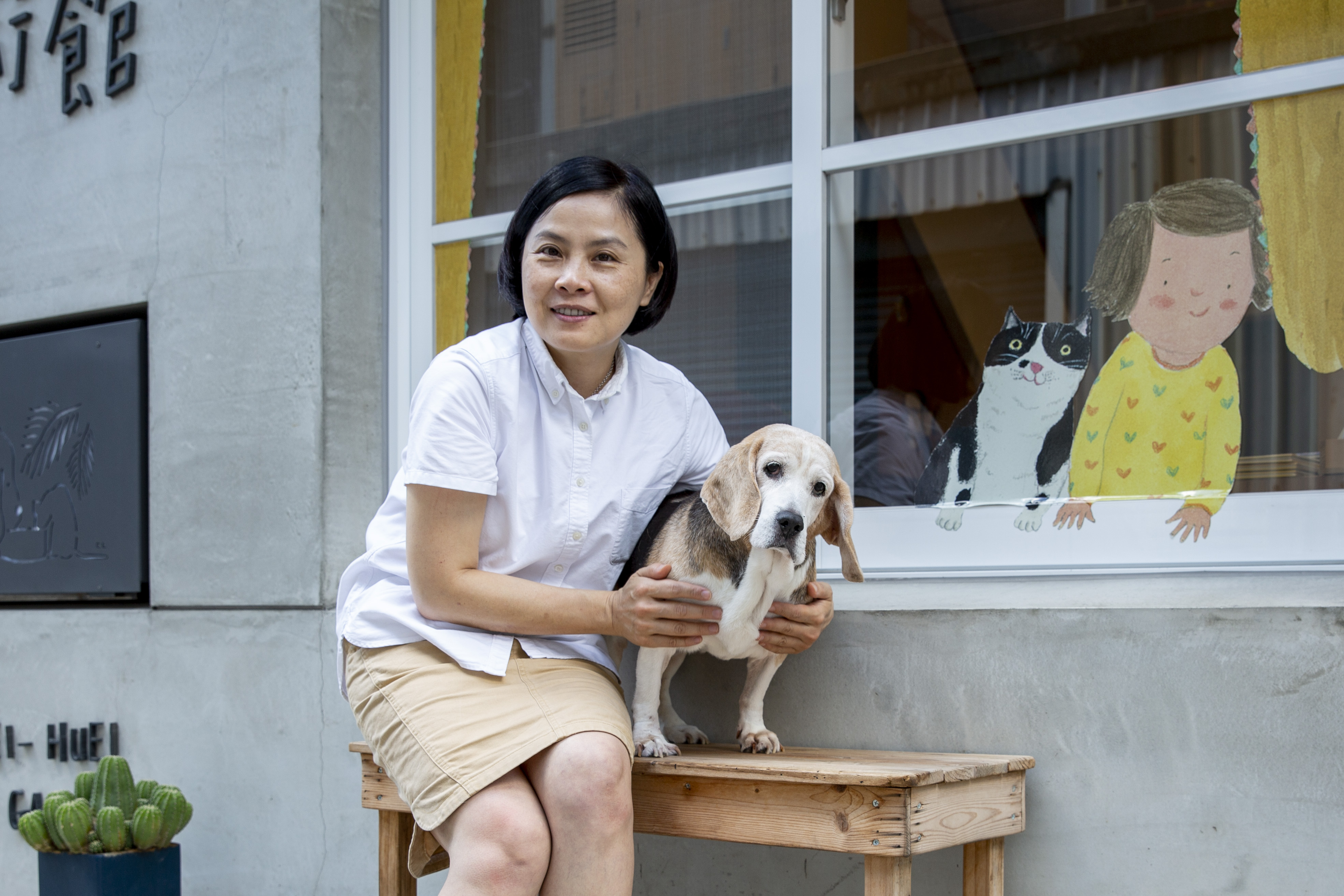 李瑾倫說，等自己老到一個年紀，漸漸就不要再養動物，因為擔心不能照顧好牠們，擔心自己哪天走了，牠們孤伶伶的沒人照顧。