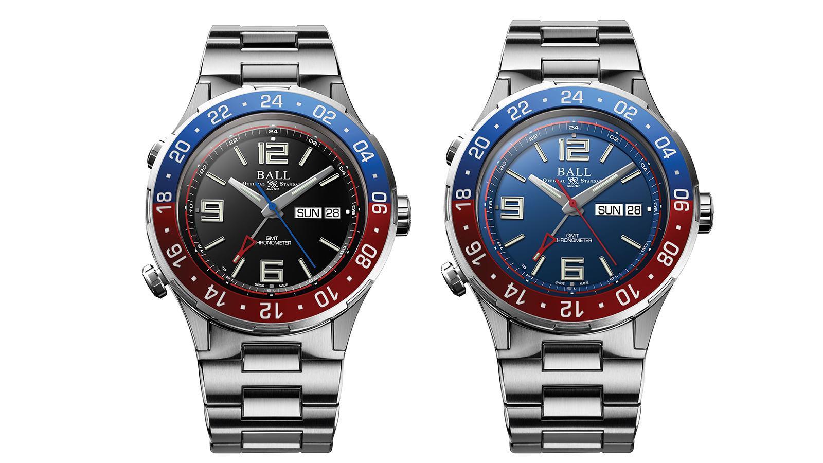 Roadmaster Marine GMT腕錶。鈦金屬錶殼、直徑40mm、網路預購價NT＄62,850 