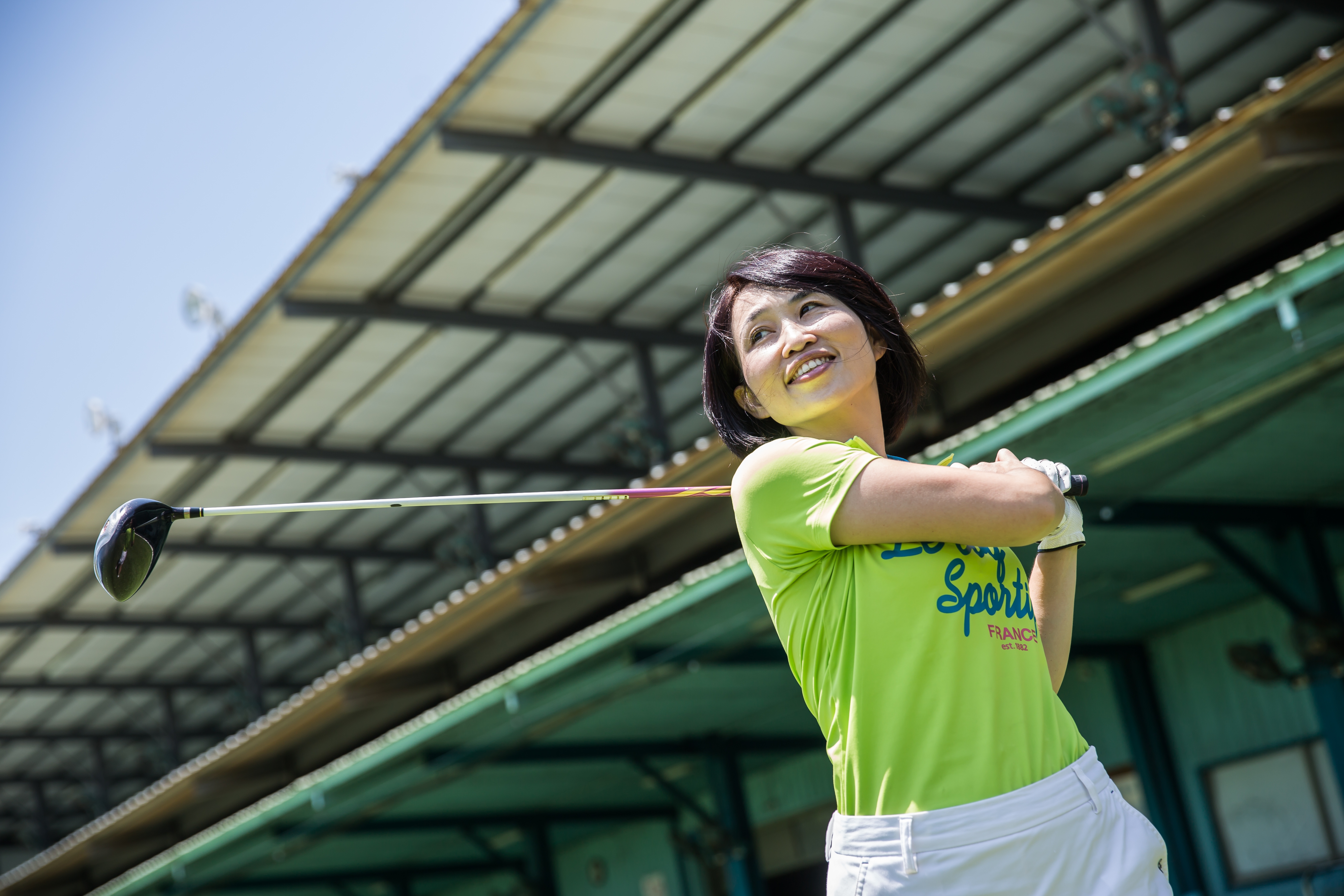 急性子的陳詩慧，學高爾夫球放慢步調，悟出投資急不得。