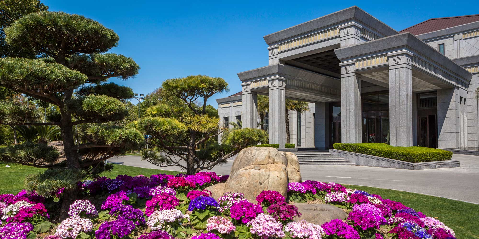 「柯劉會」地點選在上海西郊賓館。（翻攝自上海西郊賓館網站）