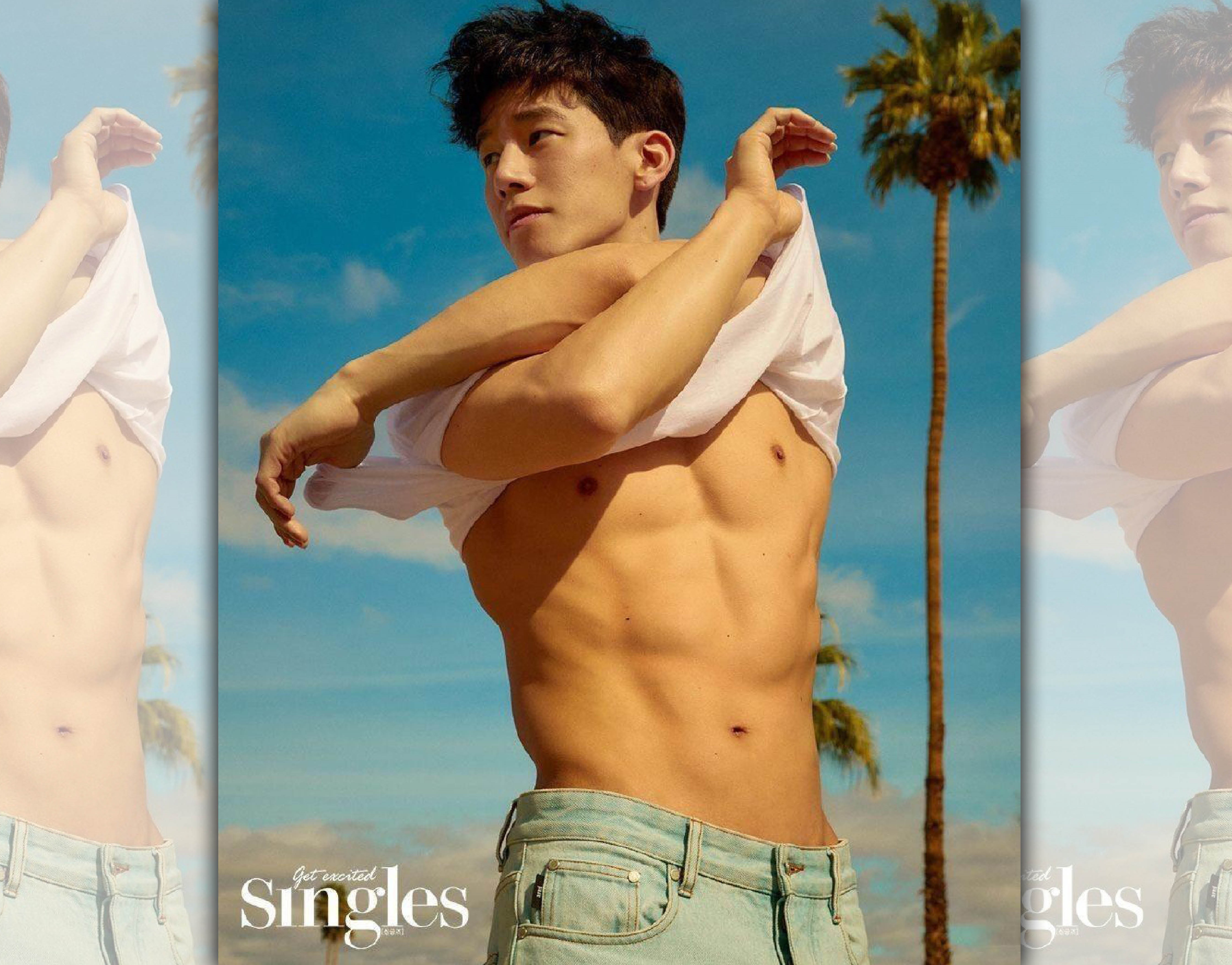 金武烈在《極惡對決》扮痞子刑警，為了在氣場上不輸給馬東石，於1個月內增重15公斤操肌。 （威視提供）