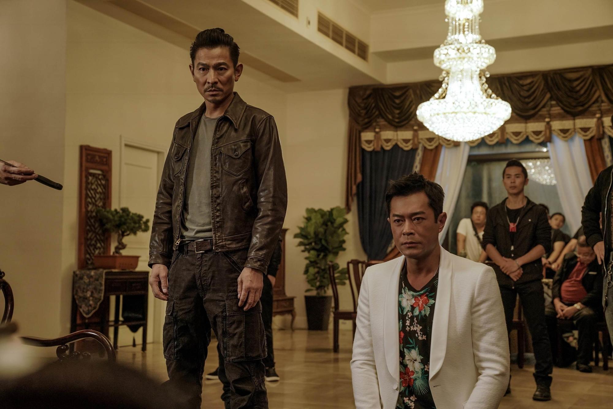 《掃毒2 天地對決》,由兩大男神劉德華及古天樂對決主演。(華映娛樂提供)