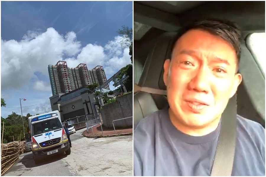 有香港網友留言想不開,港星杜汶澤今(5日)焦急開直播尋人。(翻攝自杜汶澤臉書)