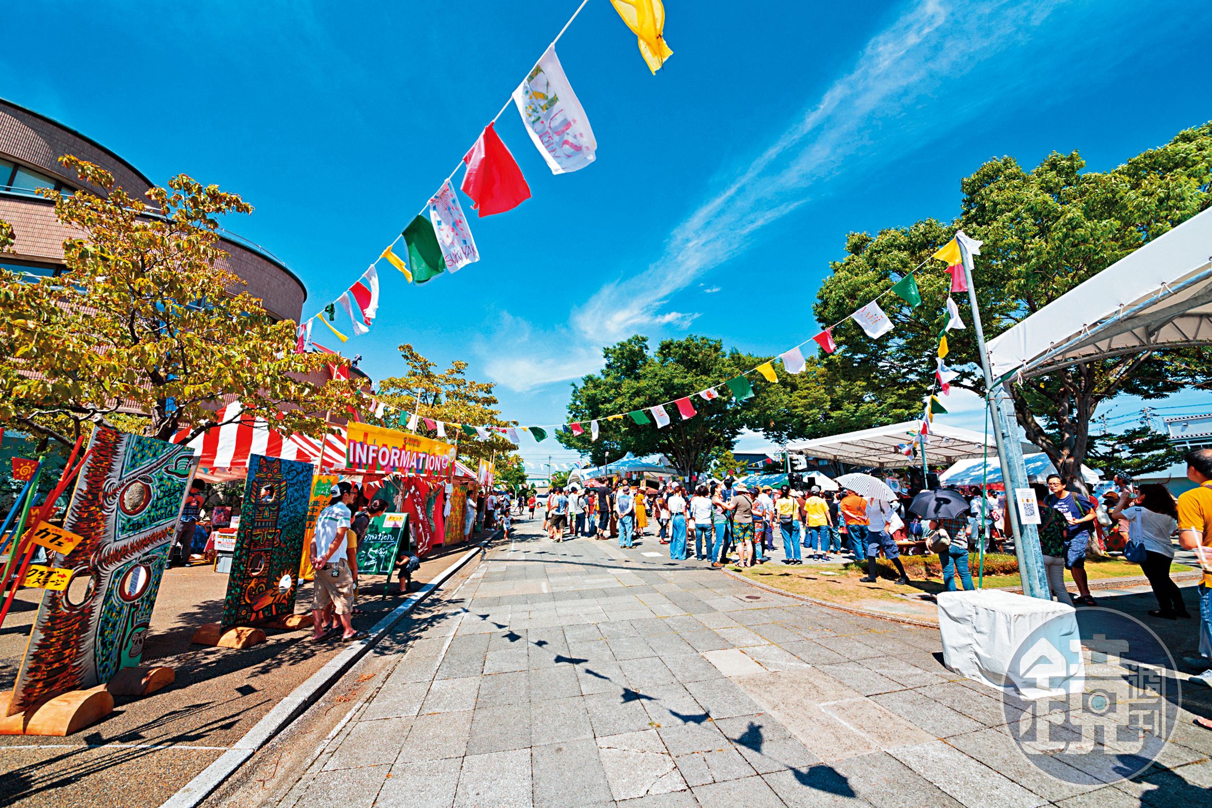 每年8月下旬在富山縣南砺市登場的音樂節，為當地注入一股經濟動能。（壽喜燒遇見世界音樂節提供）