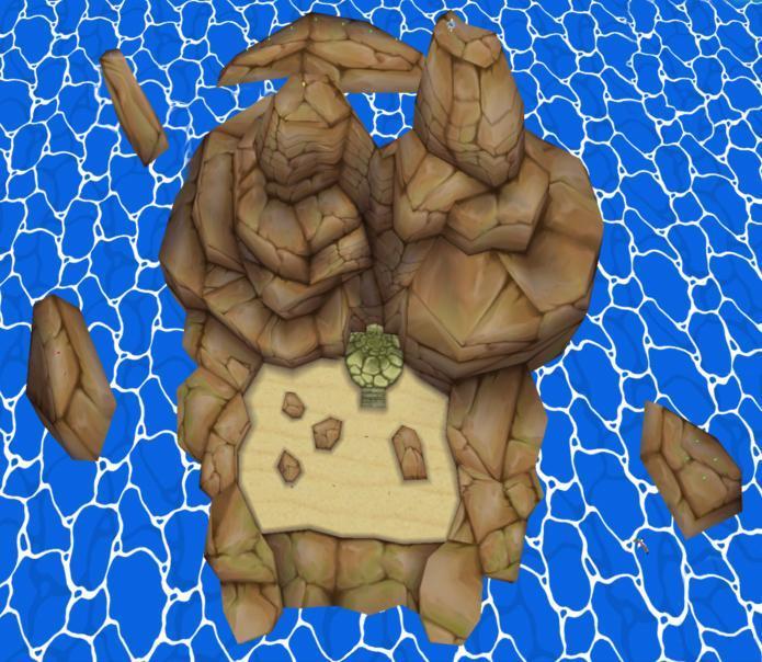《風之律動》的「大地之島」。(翻攝自ZeldaWiki)