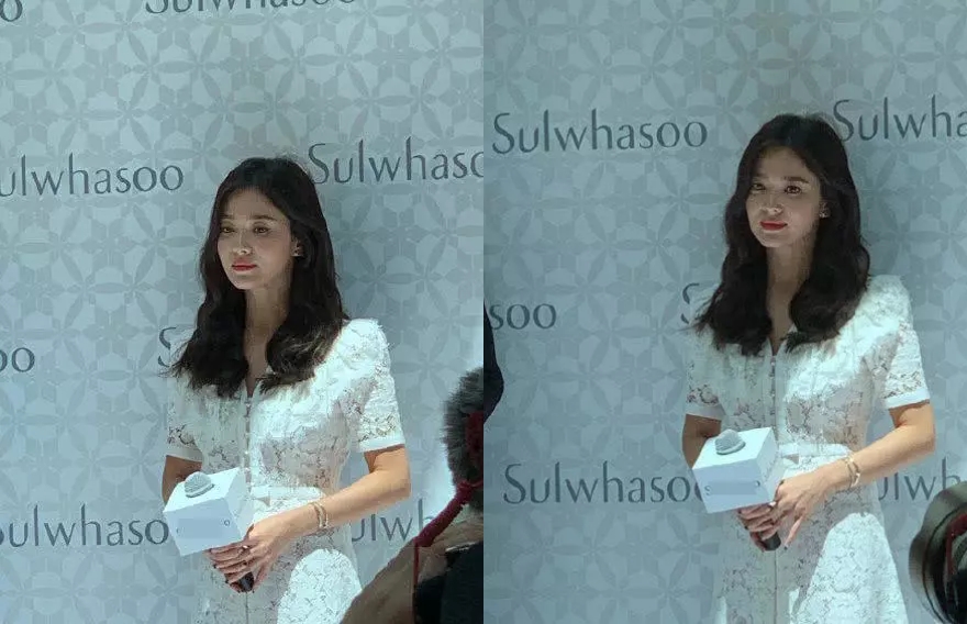 宋慧喬消瘦憔悴的神情讓人心疼。（翻攝自騰訊網）