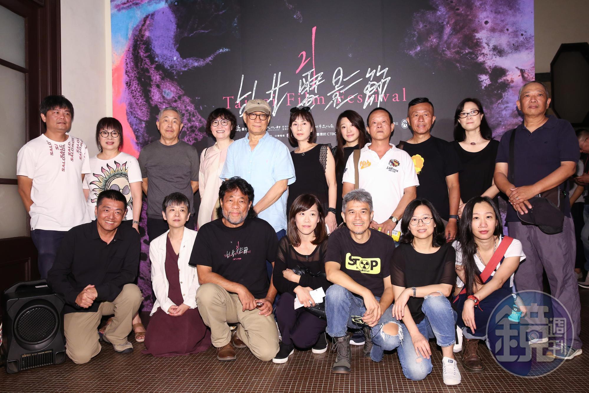 《海上花》劇組原班人馬包括剪接暨製片廖慶松、攝影李屏賓、美術指導黃文英、錄音杜篤之、電影歌曲林強、雷光夏等將近20位當時的劇組工作人員全都出席首映。