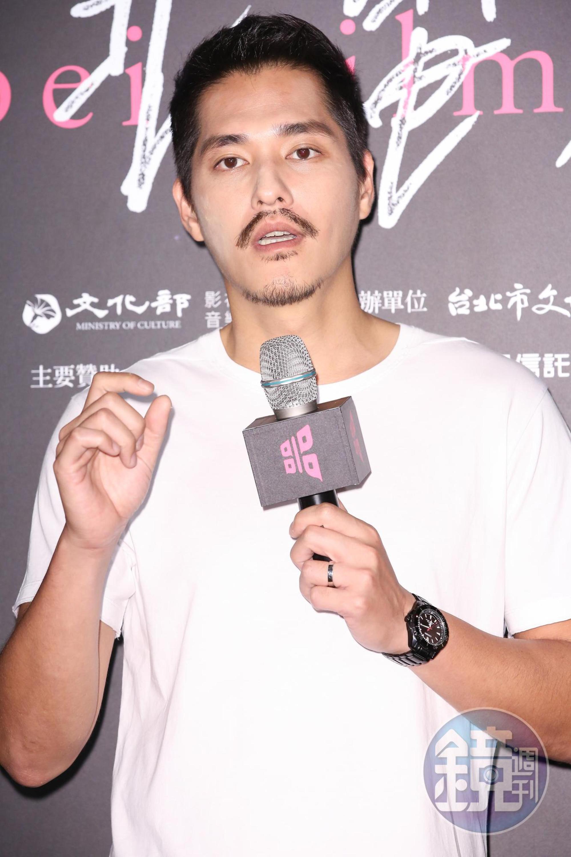 藍正龍擔任導演,強調拍攝動機是因為自己當了爸爸,想要透過電影,讓大家學會跟唐寶寶相處。