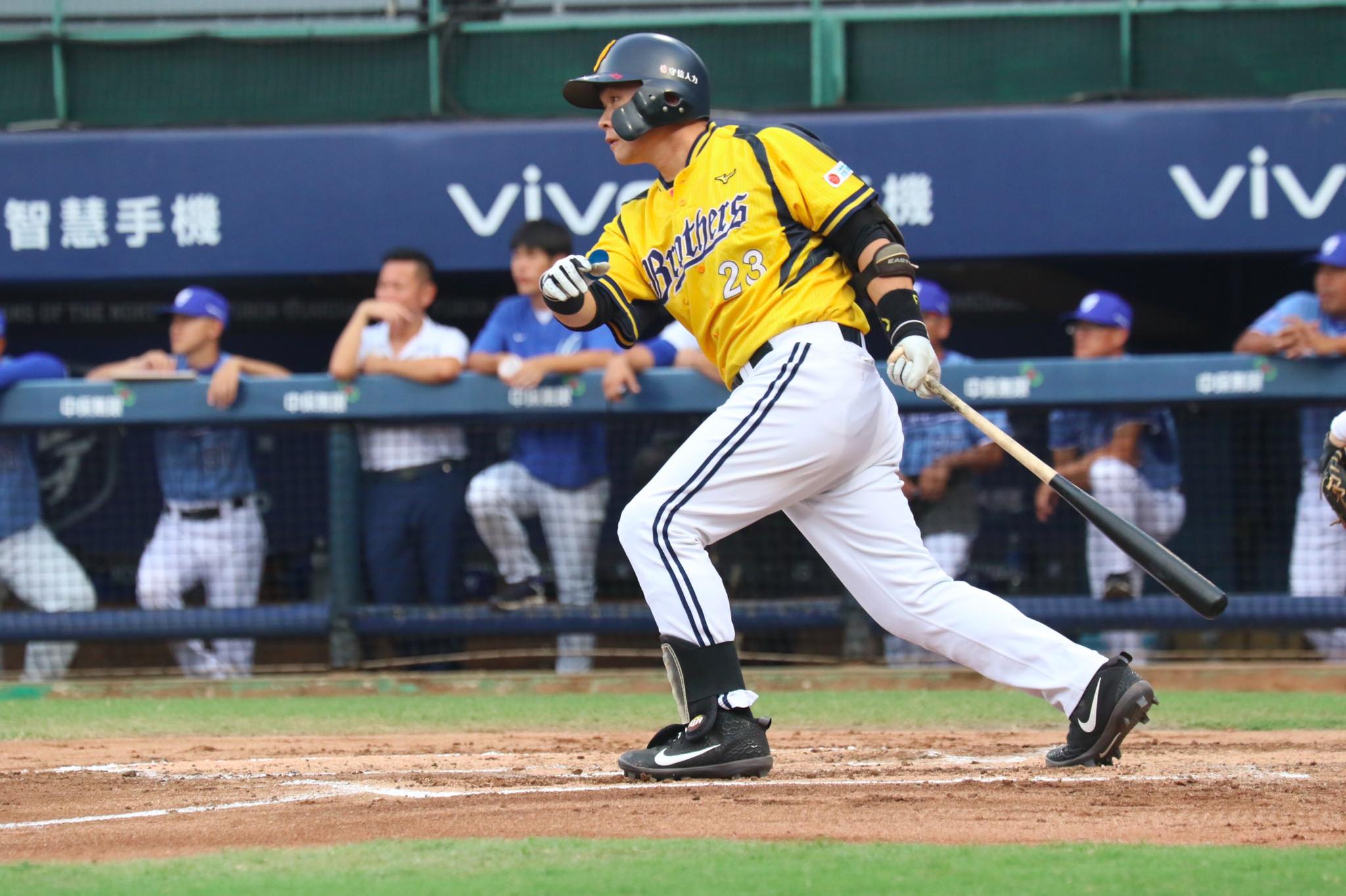 彭政閔接下來將繼續挑戰200轟,以及張泰山生涯得分1,075分的紀錄。(翻攝自中信兄弟臉書)