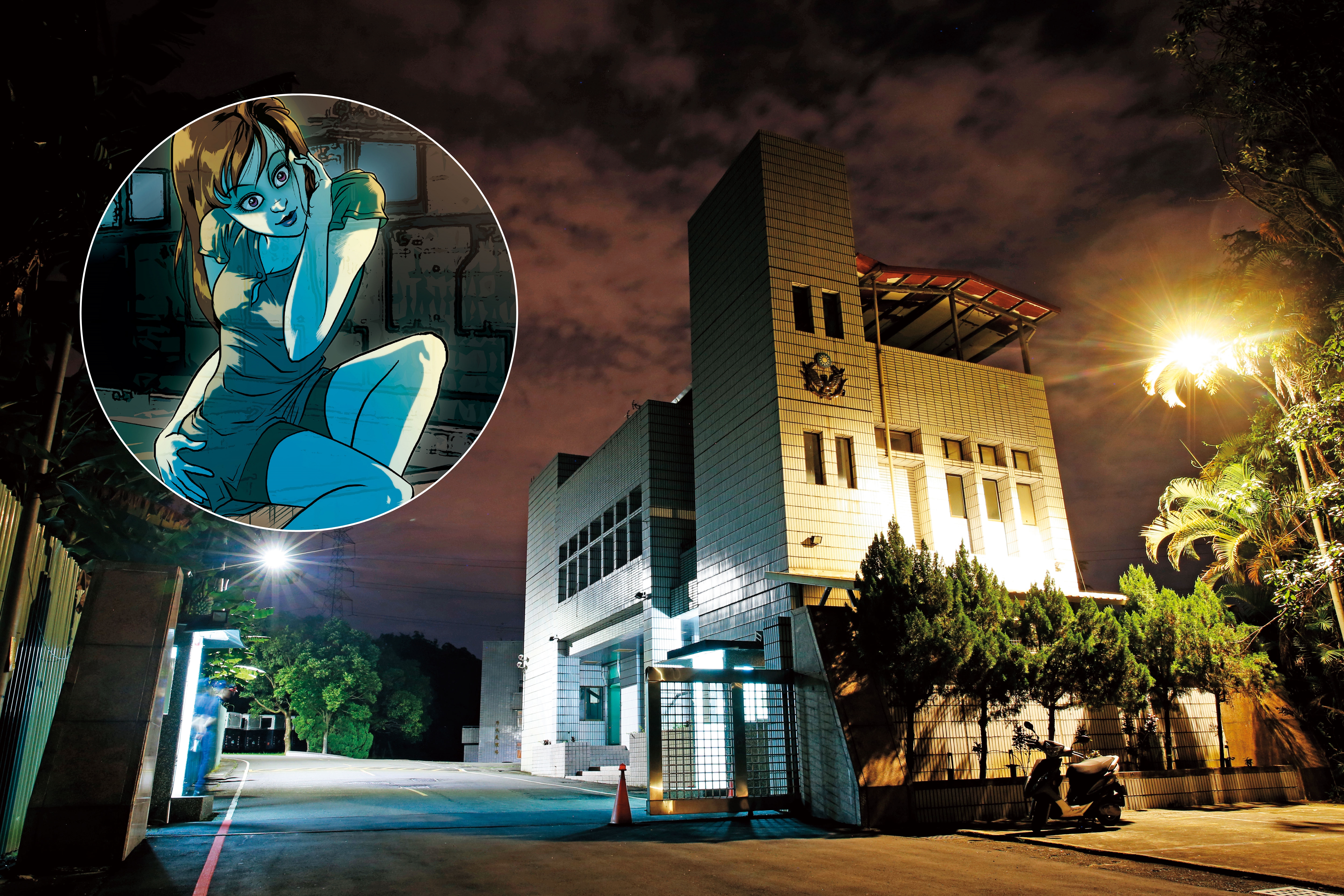 位於新北市三峽區的移民署台北收容所女舍，驚傳鬧鬼風波。