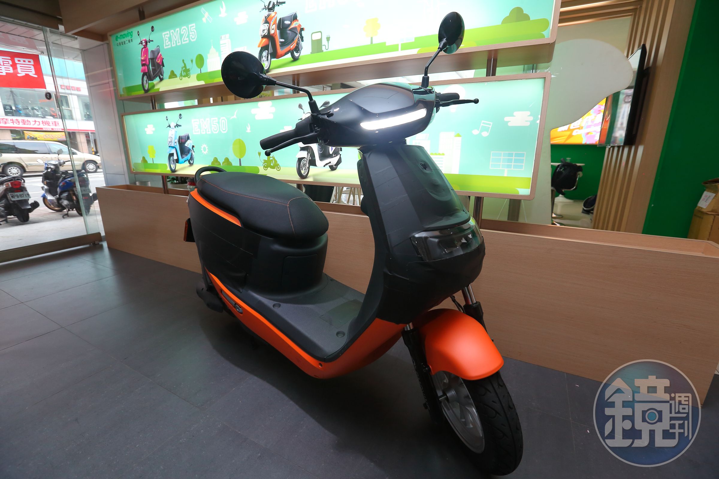 中華汽車花了2年半開發、將於下週五上市的全新普通電動重機IE125。