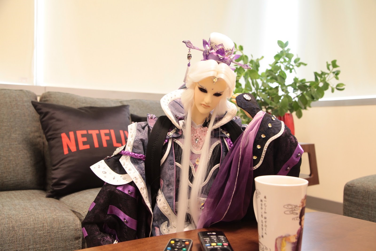 霹靂布袋戲《刀說》上半年在威秀影城大銀幕播放，緊接著將在Netflix串流影音平台上架。（霹靂國際提供）