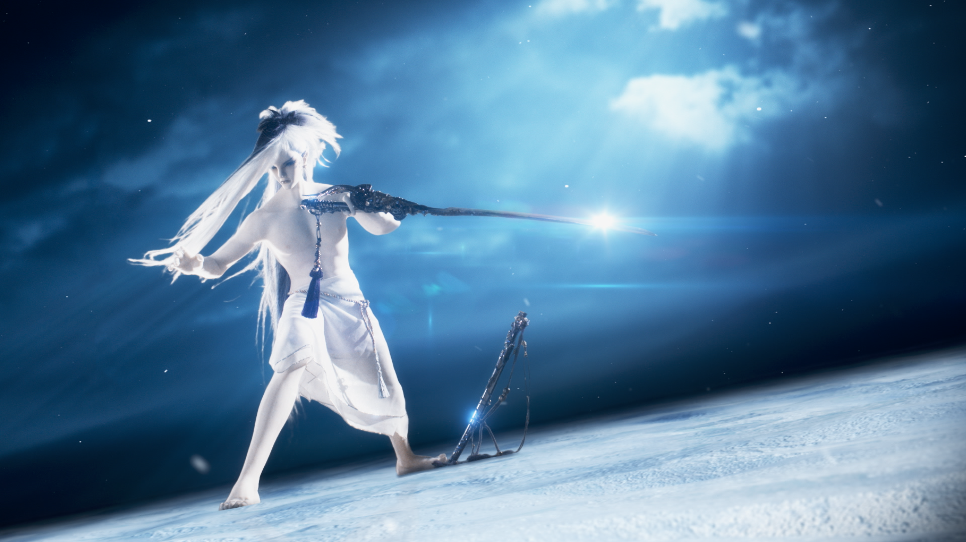 霹靂首尊以矽膠捏塑的裸體男偶「花信風」，能夠靈活走動。（霹靂國際提供）