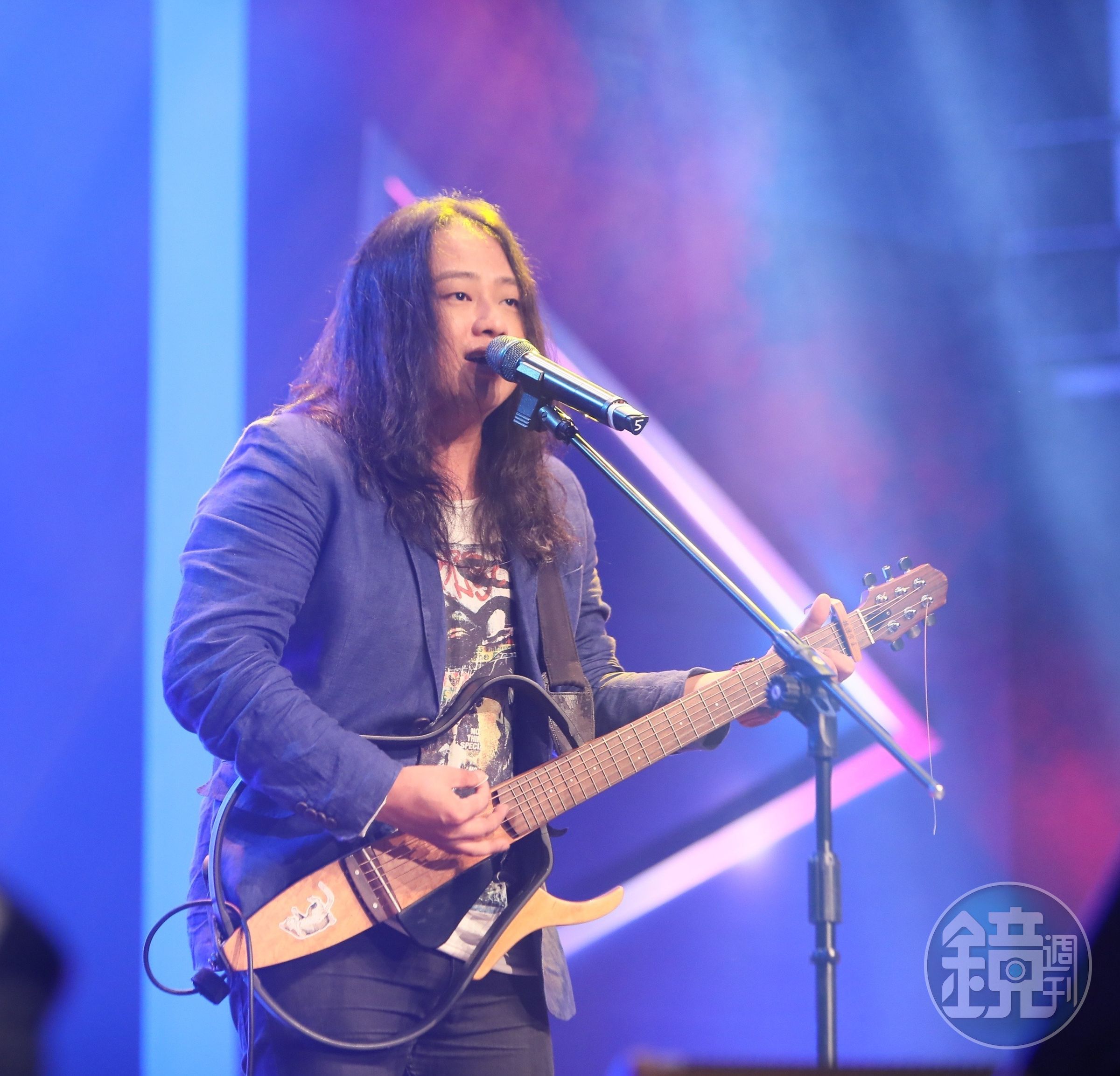 目前在醒吾科大任教的賴銘偉，強調就算未來不表演，還是可以教唱歌。（新視紀整合行銷提供）