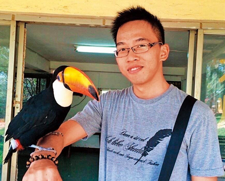 殉職勇警李承翰是同事眼中的陽光男孩。(翻攝李承翰臉書)