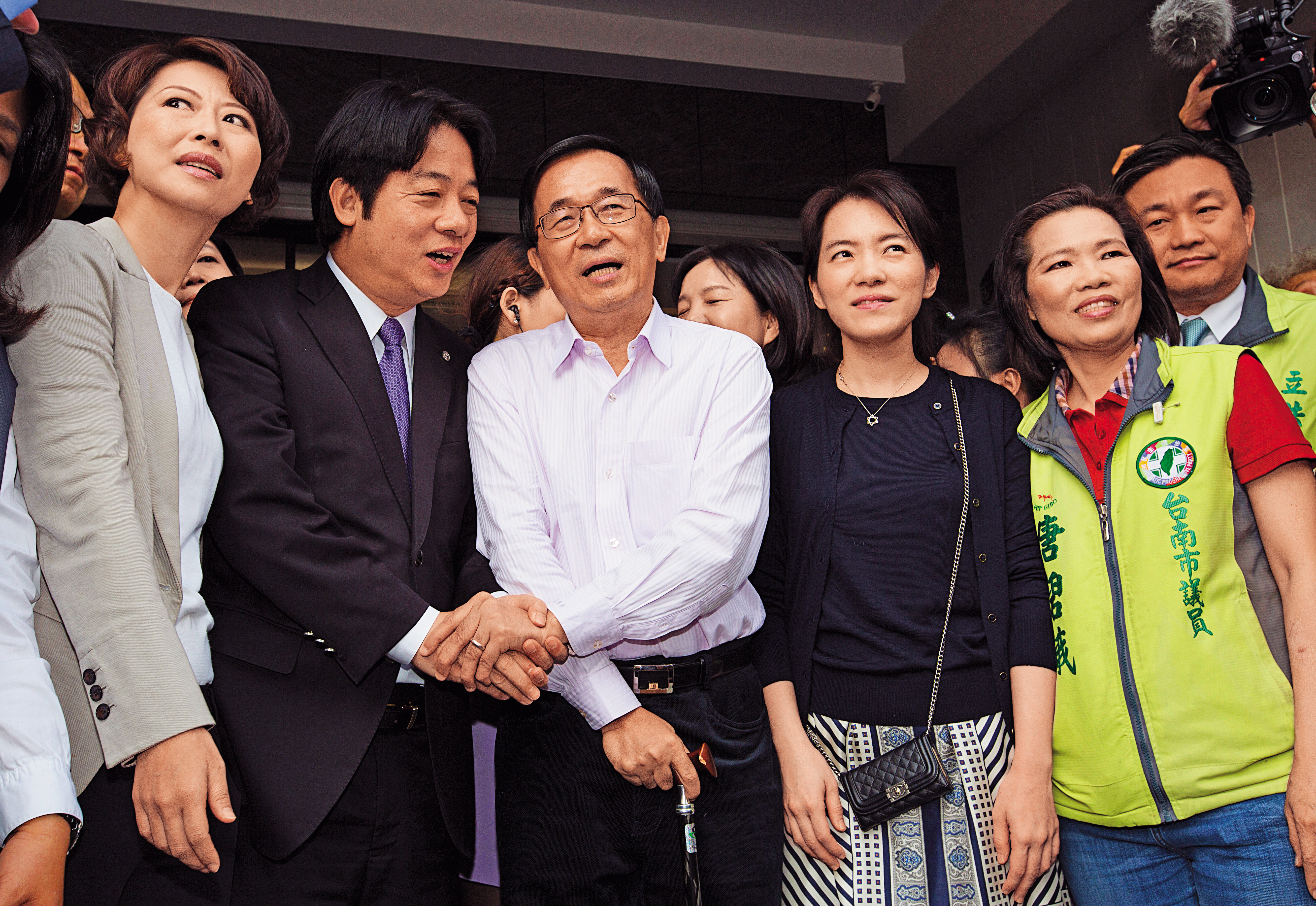 AIT研判，民進黨初選落敗的賴清德與前總統陳水扁能否團結挺蔡英文，將左右綠營勝敗。（本刊資料照）