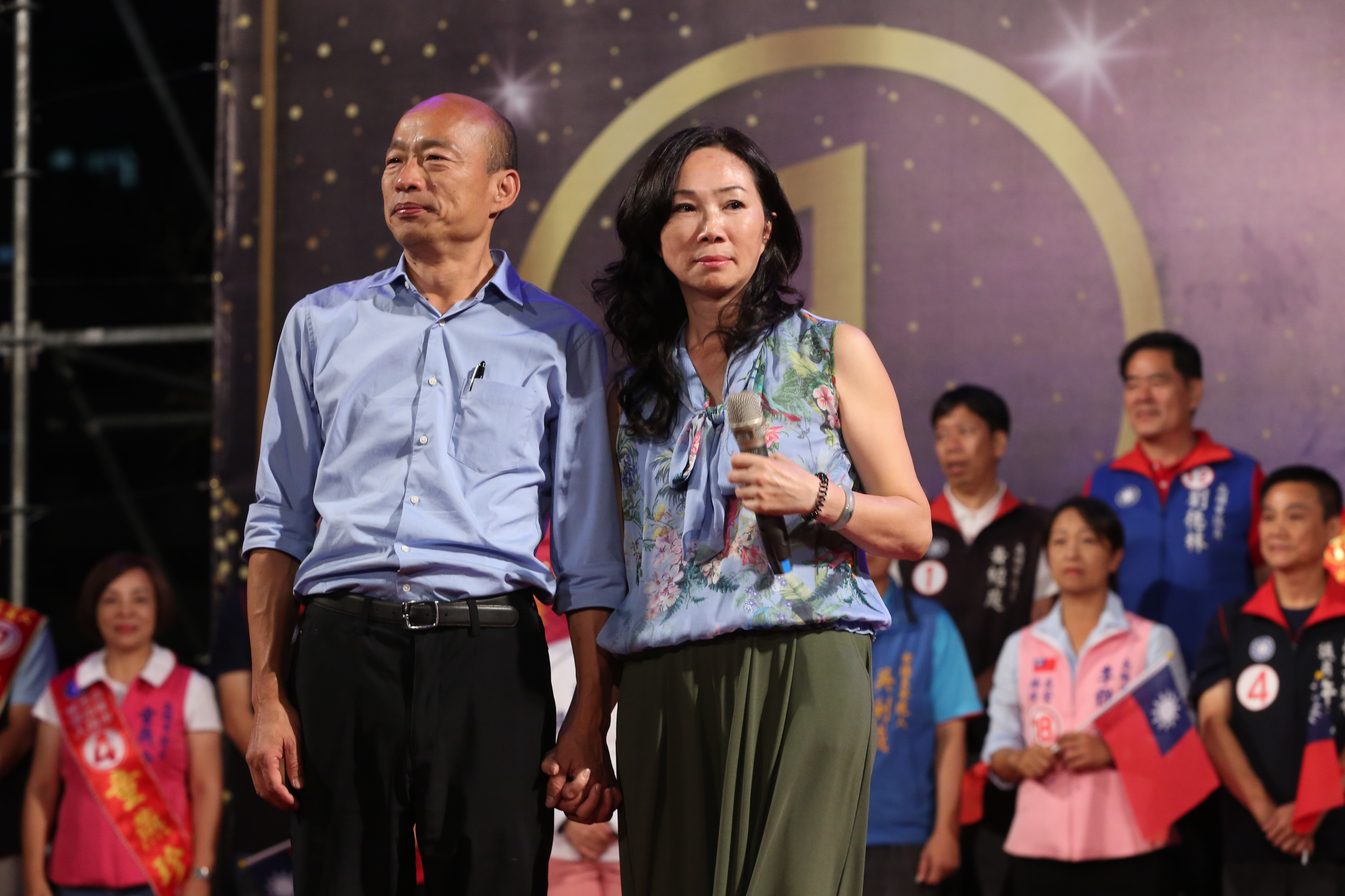 李佳芬今書面回應，不忘酸一下對手說「一間20年老宅完全比不上其他候選人豪宅的萬分之一」。