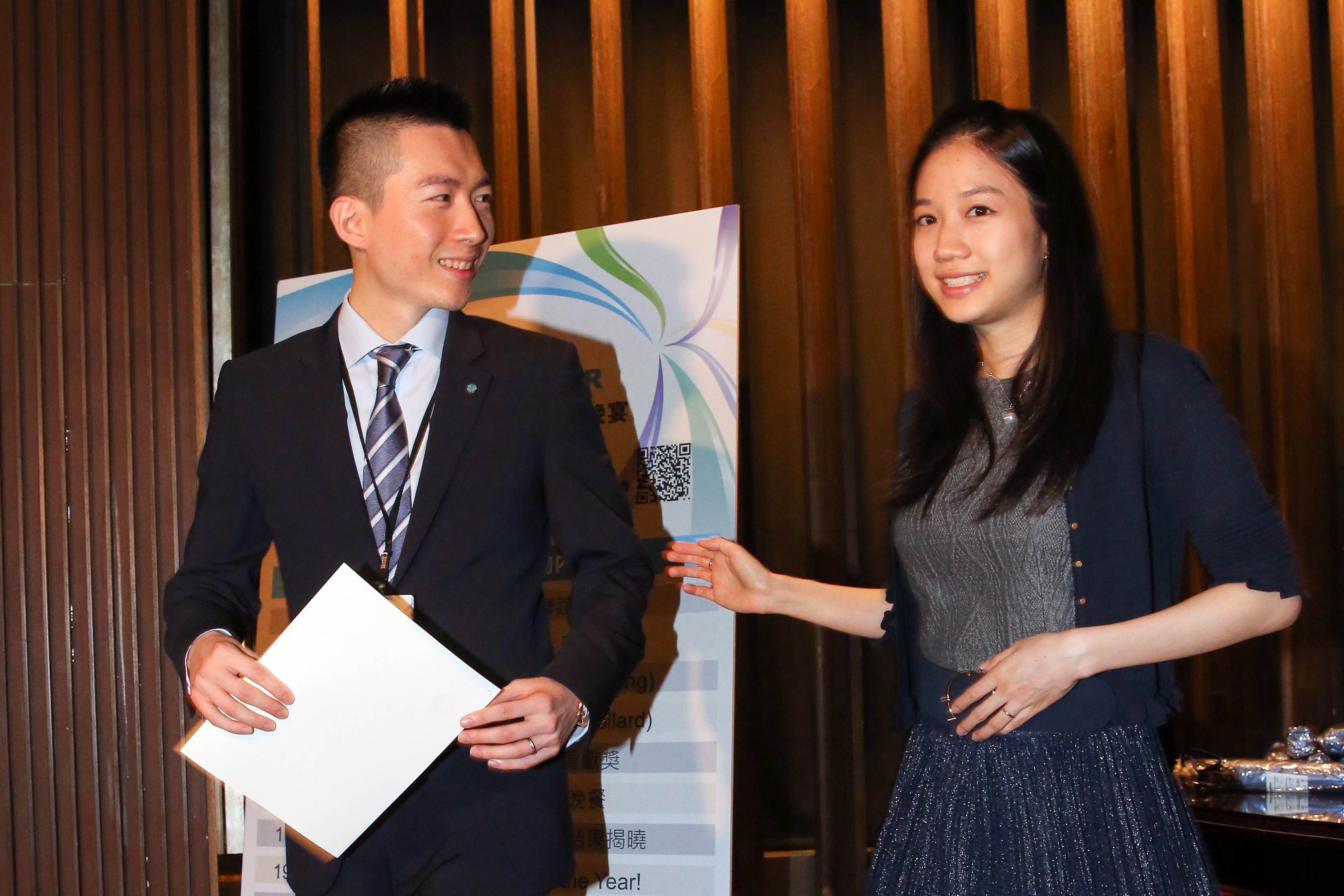 鄭舒秦常和蔡承儒一同出席公開場合，力挺老公。（本刊資料照）