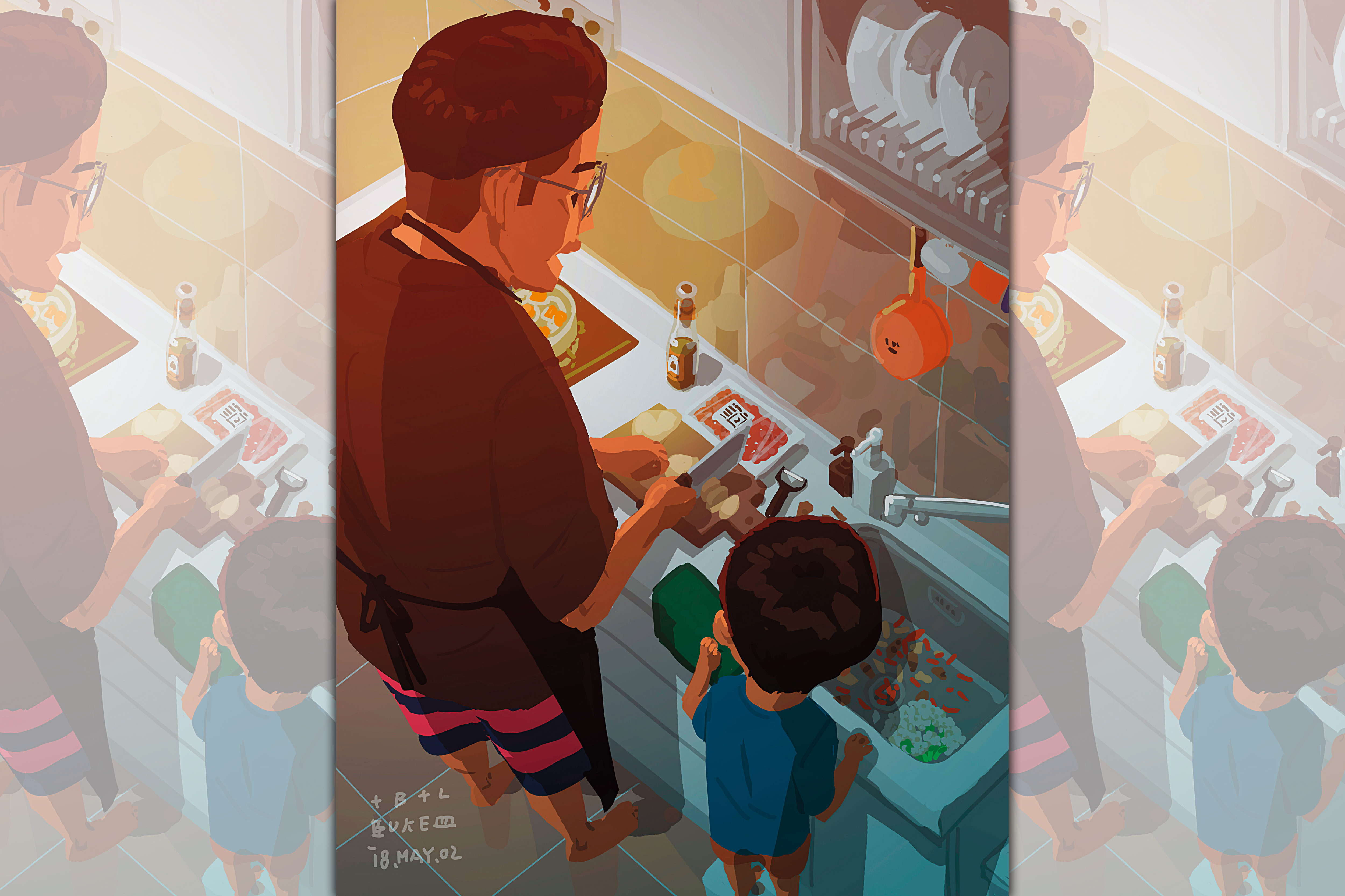 【單親爸爸週記】做飯的意義