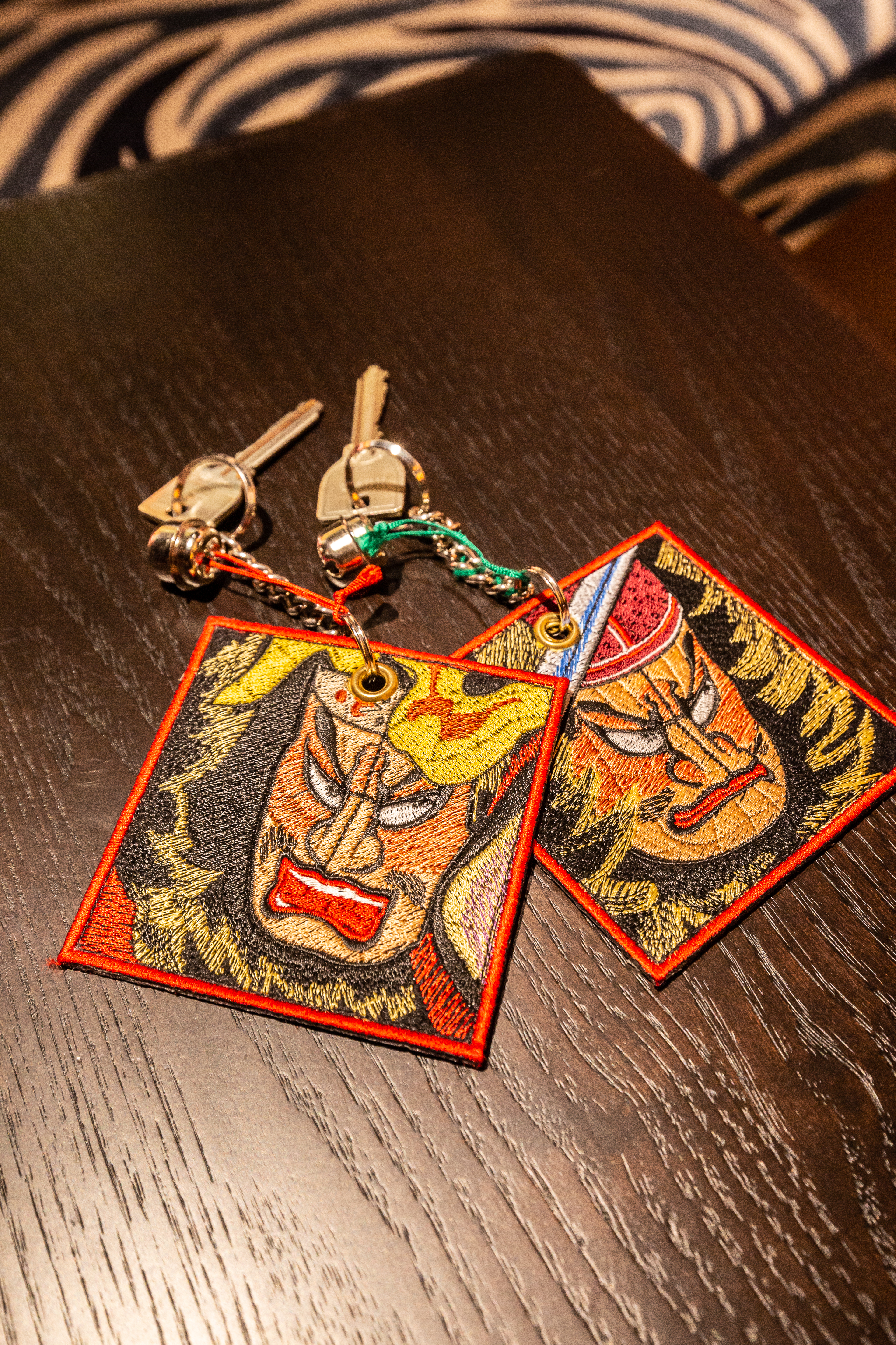 鑰匙圈也做成睡魔造型。