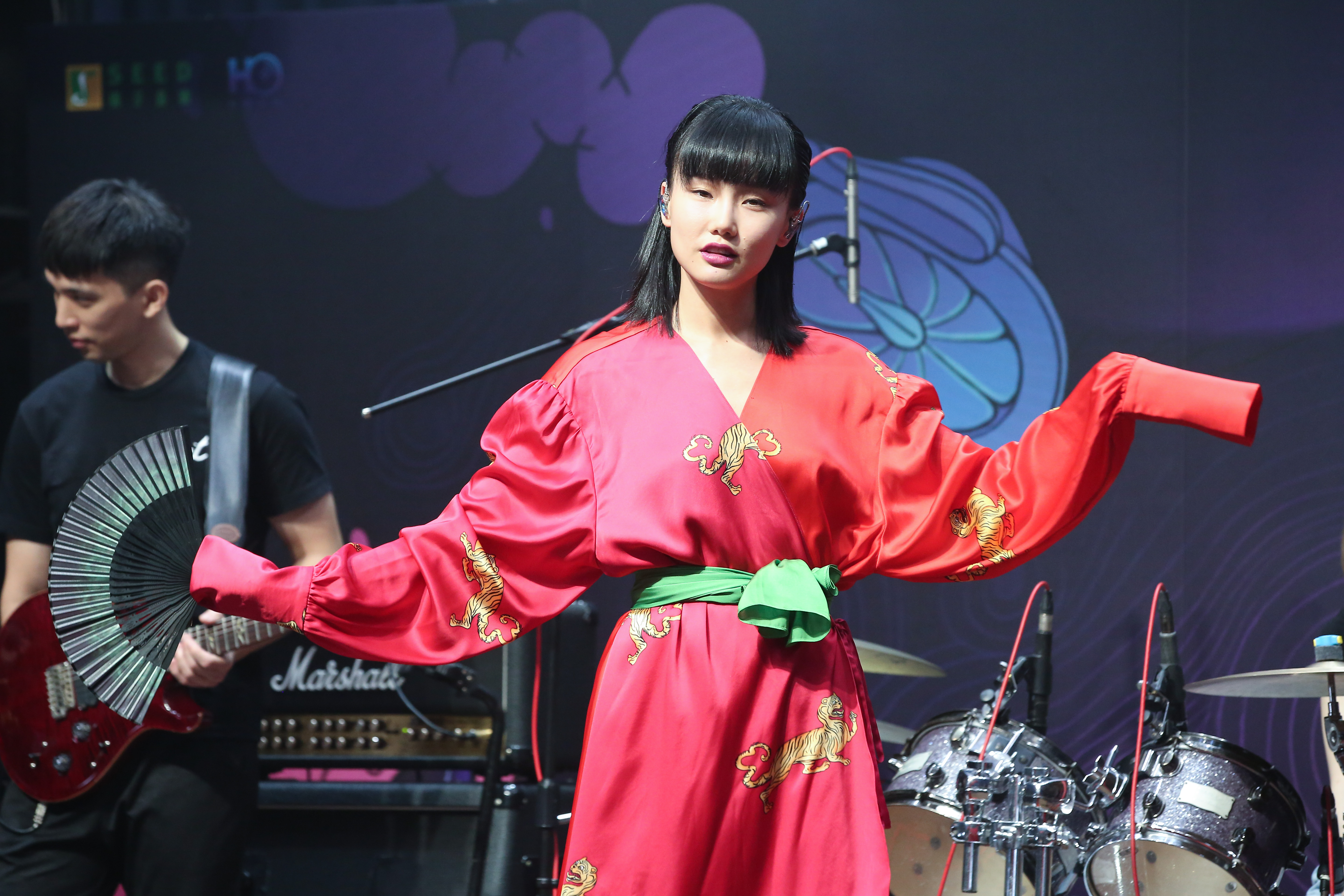 大陸歌手黃齡為新專輯《醉》宣傳,來台宣傳5天。