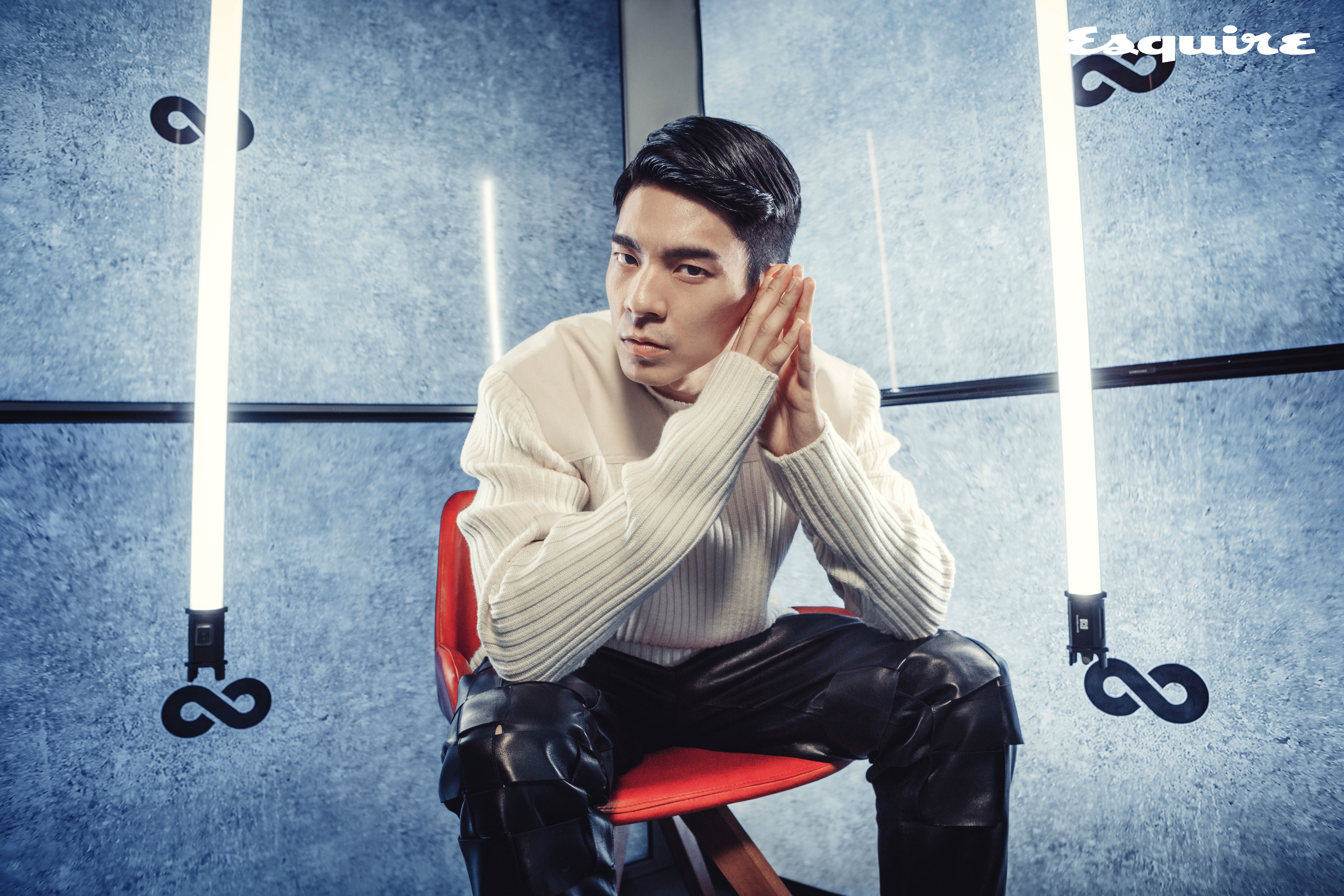 林柏宏未來對象以母親為標的，林志玲+林依晨「我可以」。（君子雜誌提供）