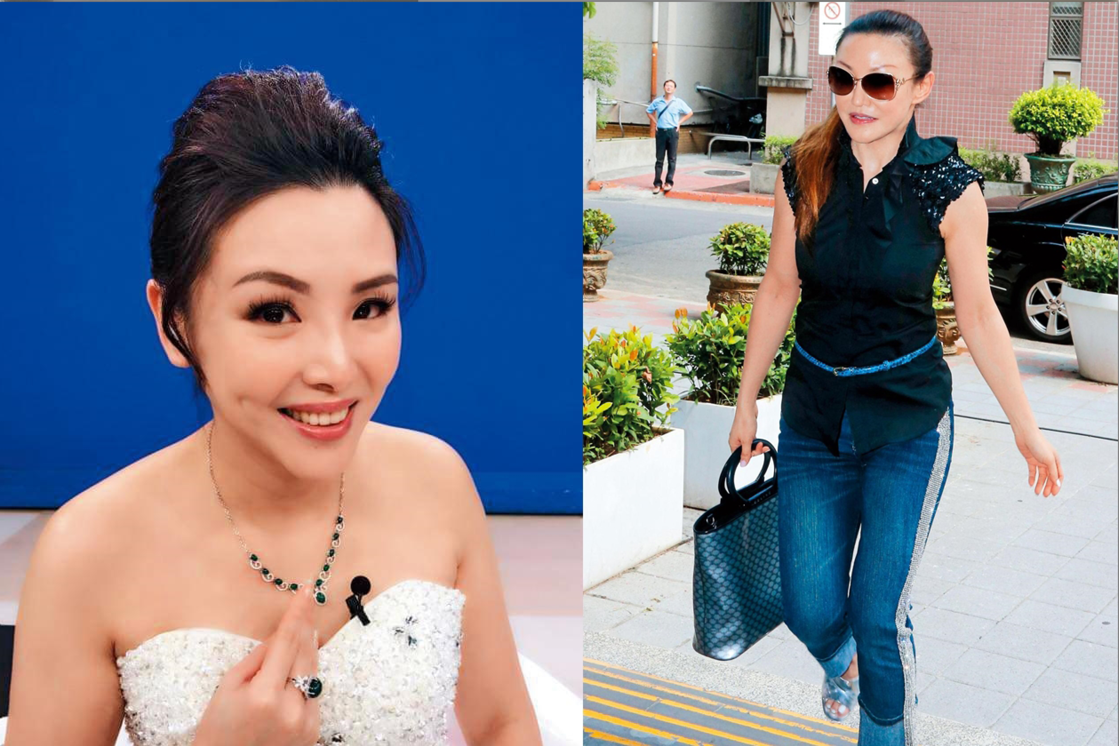 瀞涵反擊李珍妮，證實對方一直在騷擾她。（翻攝東方IC、跟著汀汀sha拼趣粉專）