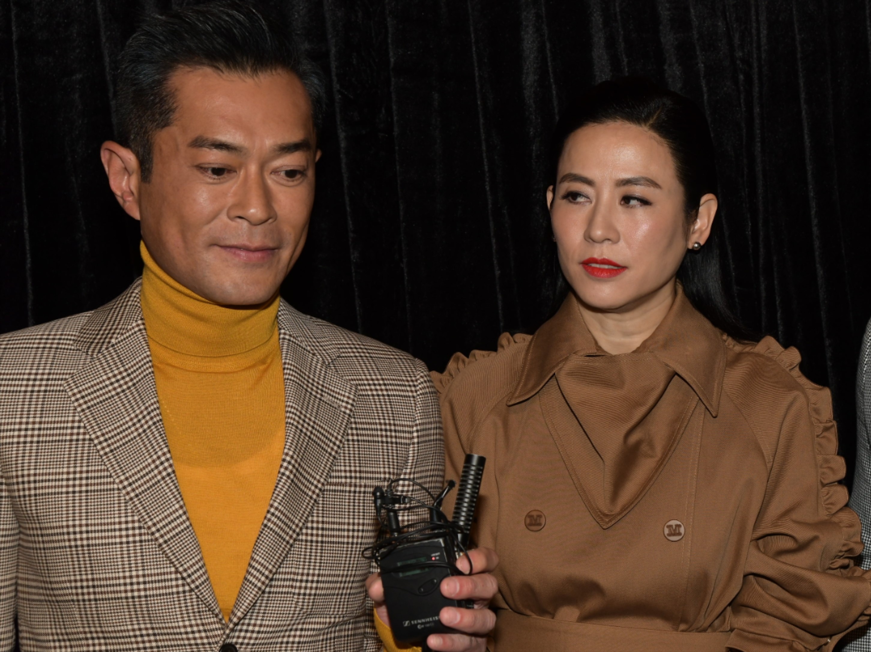 古天樂前天被爆要與認識多年好友宣萱結婚，經紀人否認傳言。（東方IC）