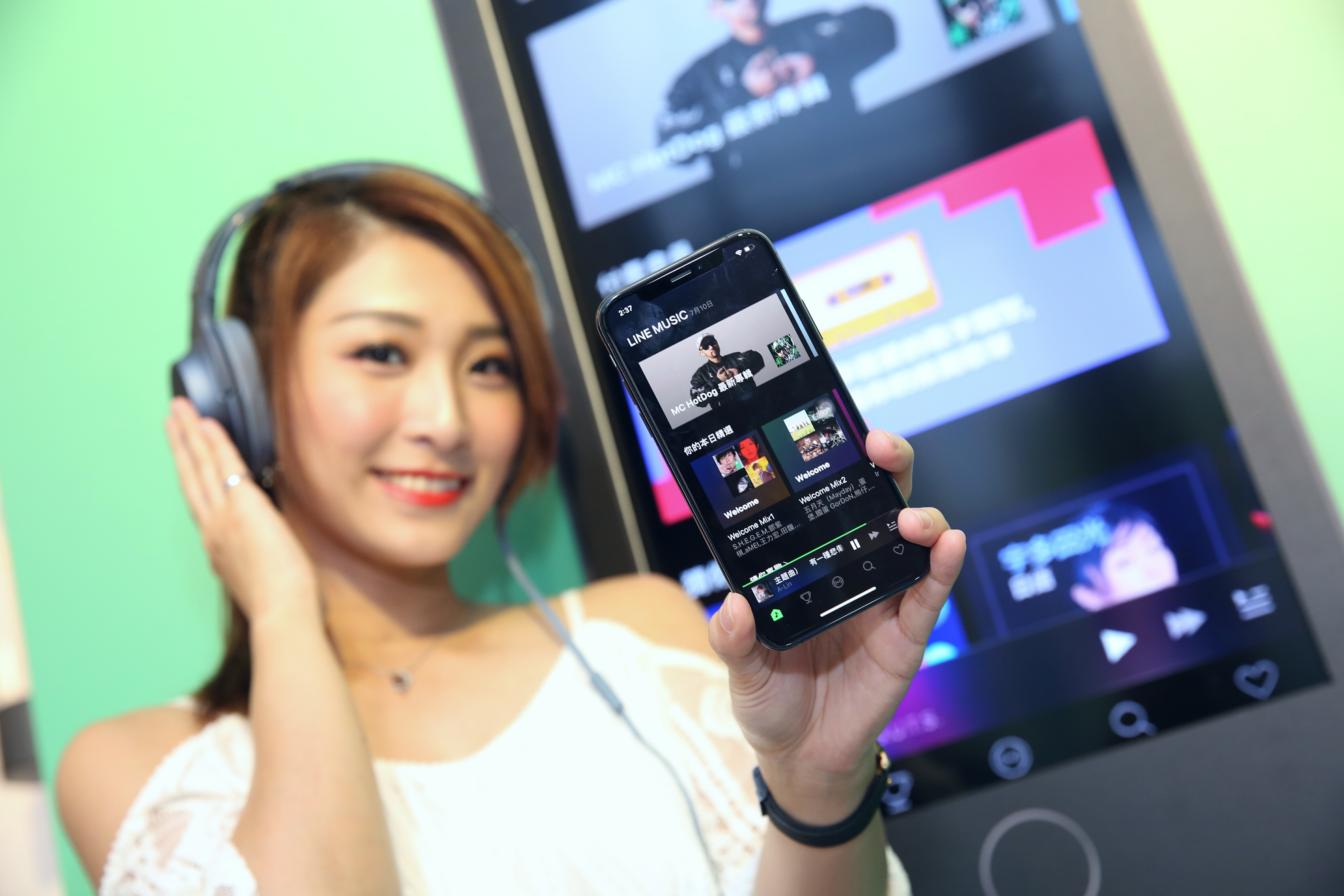 LINE搶進線上音樂串流服務，正式在台推出LINE MUSIC。