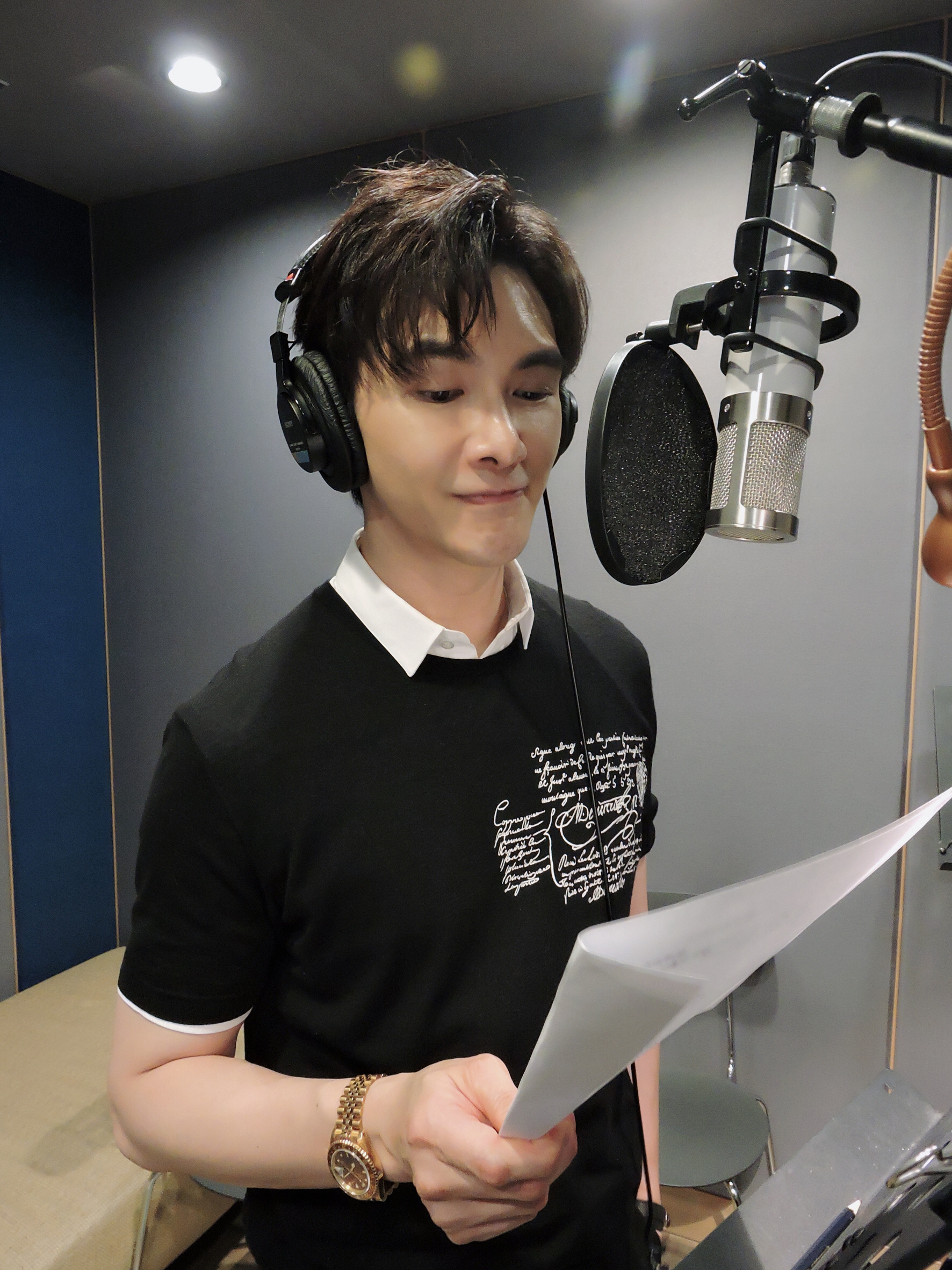 謝佳見過去都唱抒情曲風，讓他擔心駕馭不住。（東森提供）